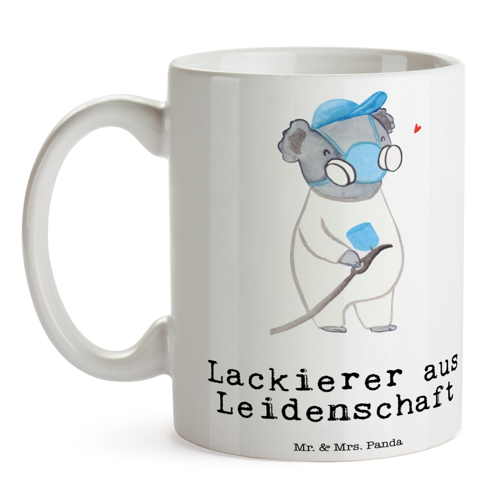 Tasse Lackierer aus Leidenschaft Lackierer, Lackierermeister, Werkstatt Lackierer, Ausbildung, Gesellenprüfung,  Becher, Kaffeetasse, Kaffeebecher, Tee, Frühstück, Büro  Beruf, Ausbildung, Jubiläum, Abschied, Rente, Kollege, Kollegin, Geschenk, Schenken, Arbeitskollege, Mitarbeiter, Firma, Danke, Dankeschön