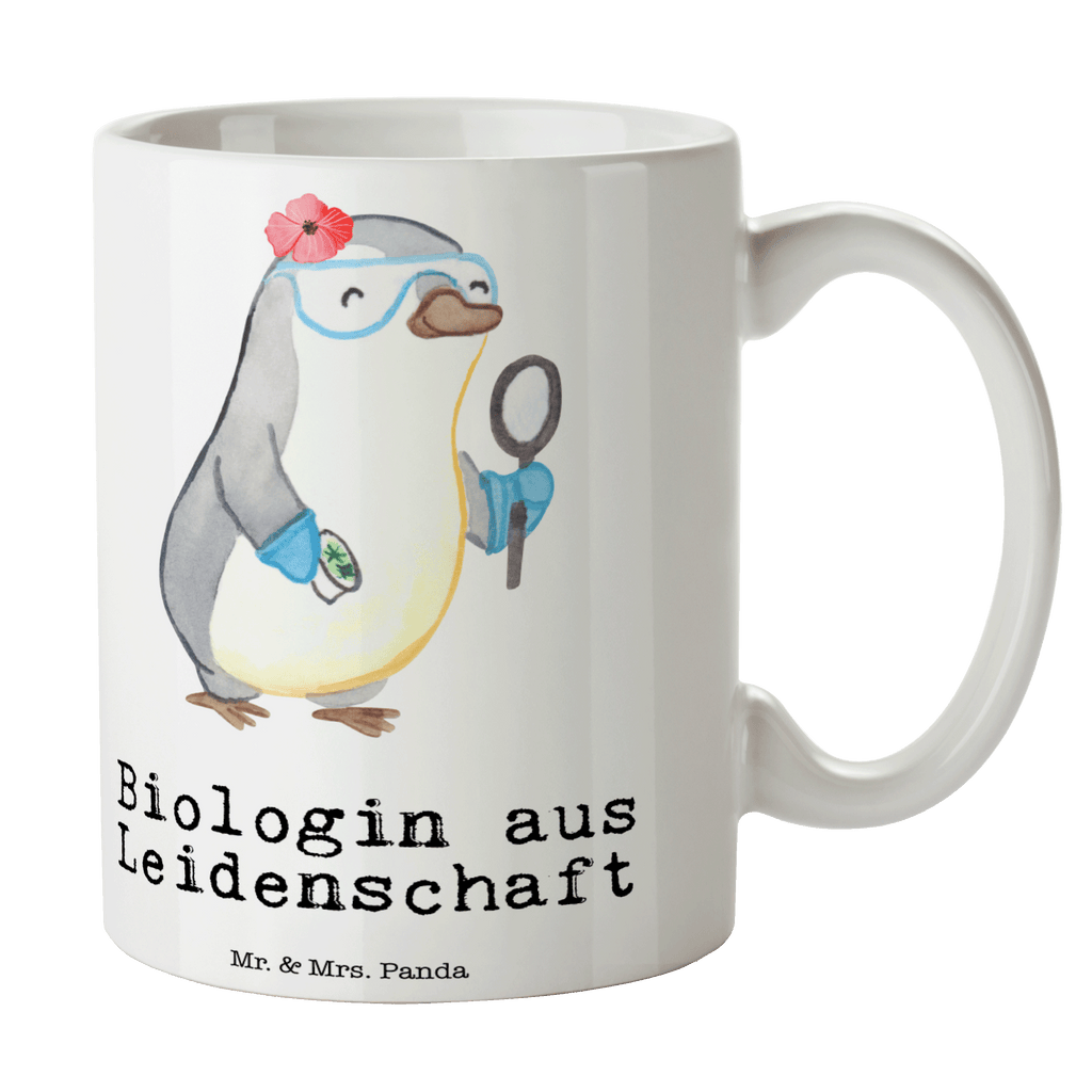 Tasse Biologin aus Leidenschaft Biologin, Biologie, Naturwissenschaftlerin, Labor, Studium, Bachelor, Master,  Becher, Kaffeetasse, Kaffeebecher, Tee, Frühstück, Büro  Beruf, Ausbildung, Jubiläum, Abschied, Rente, Kollege, Kollegin, Geschenk, Schenken, Arbeitskollege, Mitarbeiter, Firma, Danke, Dankeschön