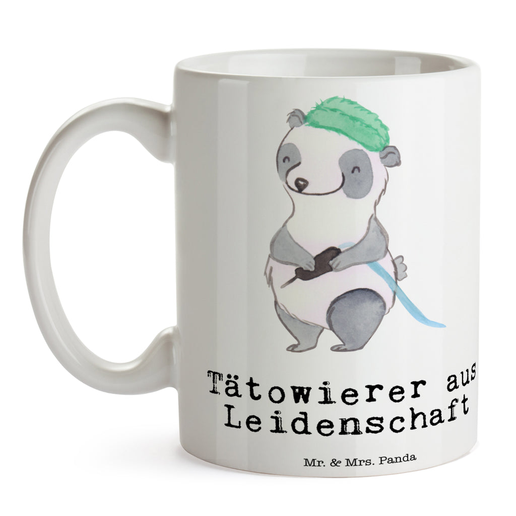 Tasse Tätowierer aus Leidenschaft  Becher, Kaffeetasse, Kaffeebecher, Tee, Frühstück, Büro  Beruf, Ausbildung, Jubiläum, Abschied, Rente, Kollege, Kollegin, Geschenk, Schenken, Arbeitskollege, Mitarbeiter, Firma, Danke, Dankeschön