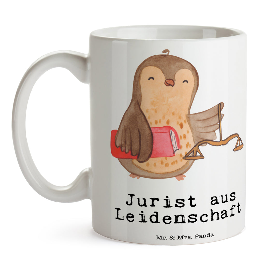 Tasse Jurist aus Leidenschaft Jurist, Anwalt, Jura Studium, Master of laws, Staatsexamen, Jurastudent, Anwaltskanzlei Becher, Kaffeetasse, Kaffeebecher, Tee, Frühstück, Büro  Beruf, Ausbildung, Jubiläum, Abschied, Rente, Kollege, Kollegin, Geschenk, Schenken, Arbeitskollege, Mitarbeiter, Firma, Danke, Dankeschön