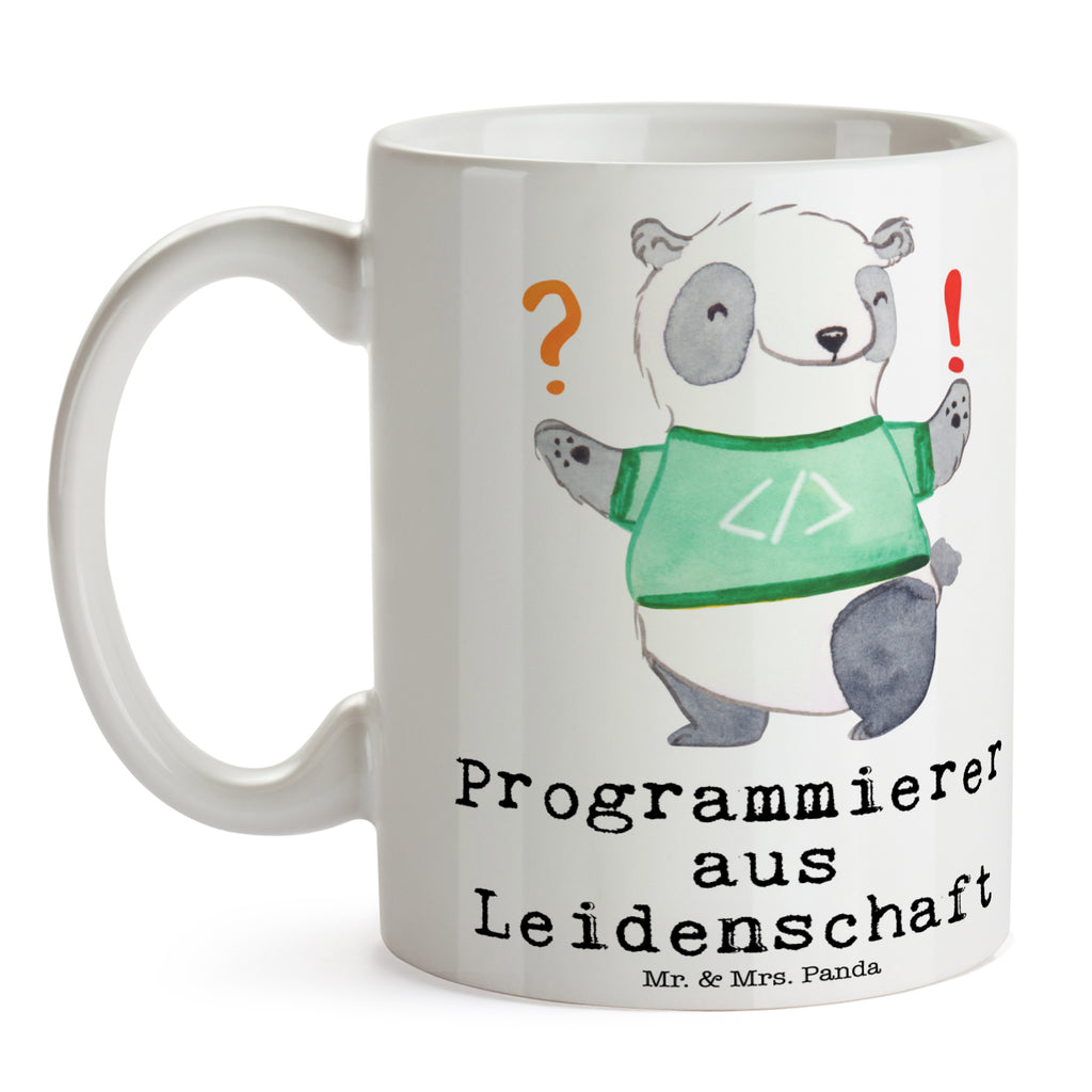 Tasse Programmierer aus Leidenschaft Programmierer, Softwareingenieur, 
Softwarentwickler, Computerfreak, 
Datenverarbeiter, Computerfachmann, 
IT-Spezialist, Nerd Becher, Kaffeetasse, Kaffeebecher, Tee, Frühstück, Büro  Beruf, Ausbildung, Jubiläum, Abschied, Rente, Kollege, Kollegin, Geschenk, Schenken, Arbeitskollege, Mitarbeiter, Firma, Danke, Dankeschön
