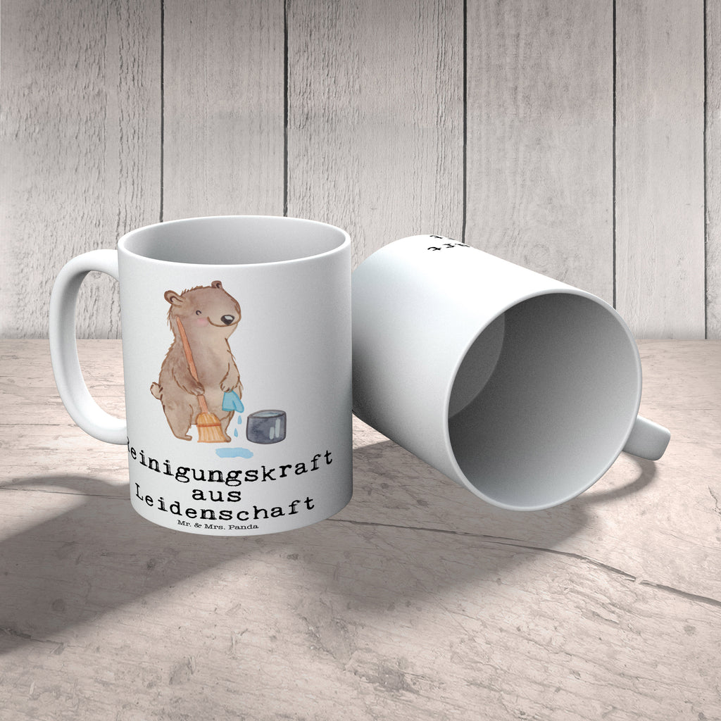 Tasse Reinigungskraft aus Leidenschaft