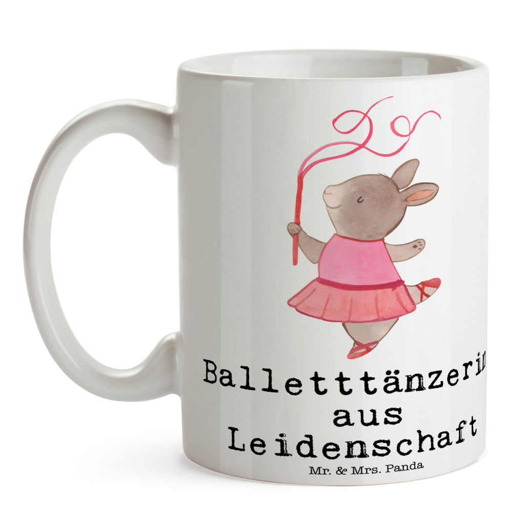 Tasse Balletttänzerin aus Leidenschaft Balletttänzerin, Ballerina, Ballett, Glücksbringer Auftritt, Ballettaufführung, Ballettunterricht, Ballettstunden  Becher, Kaffeetasse, Kaffeebecher, Tee, Frühstück, Büro  Beruf, Ausbildung, Jubiläum, Abschied, Rente, Kollege, Kollegin, Geschenk, Schenken, Arbeitskollege, Mitarbeiter, Firma, Danke, Dankeschön