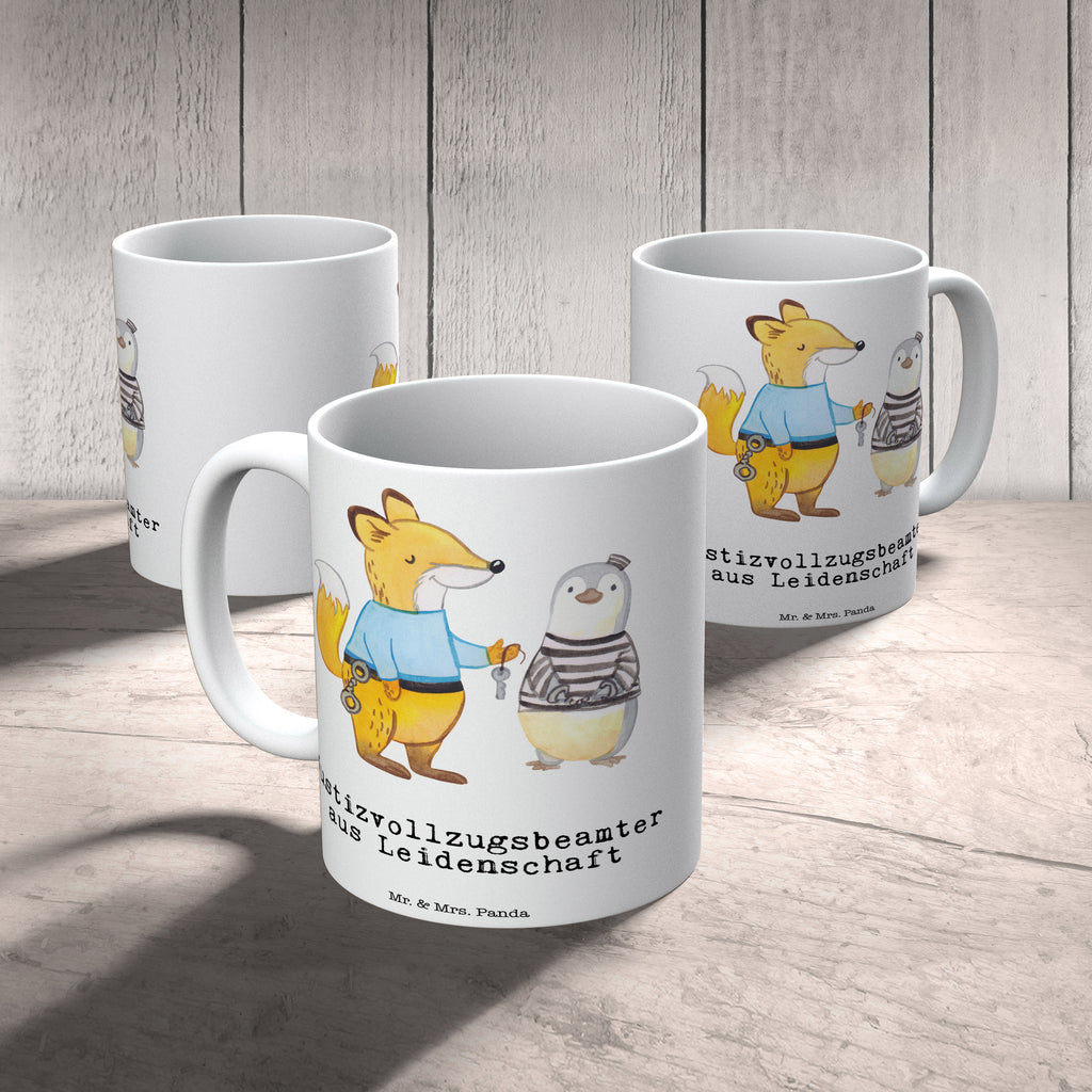 Tasse Justizvollzugsbeamter aus Leidenschaft Gefängniswärter, Justizvollzugsbeamter Becher, Kaffeetasse, Kaffeebecher, Tee, Frühstück, Büro  Beruf, Ausbildung, Jubiläum, Abschied, Rente, Kollege, Kollegin, Geschenk, Schenken, Arbeitskollege, Mitarbeiter, Firma, Danke, Dankeschön