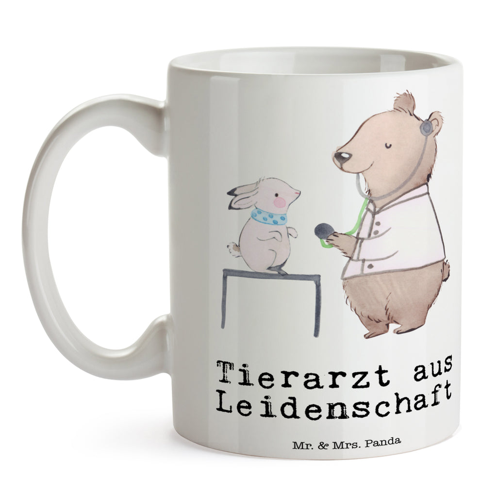 Tasse Tierarzt aus Leidenschaft  Becher, Kaffeetasse, Kaffeebecher, Tee, Frühstück, Büro  Beruf, Ausbildung, Jubiläum, Abschied, Rente, Kollege, Kollegin, Geschenk, Schenken, Arbeitskollege, Mitarbeiter, Firma, Danke, Dankeschön