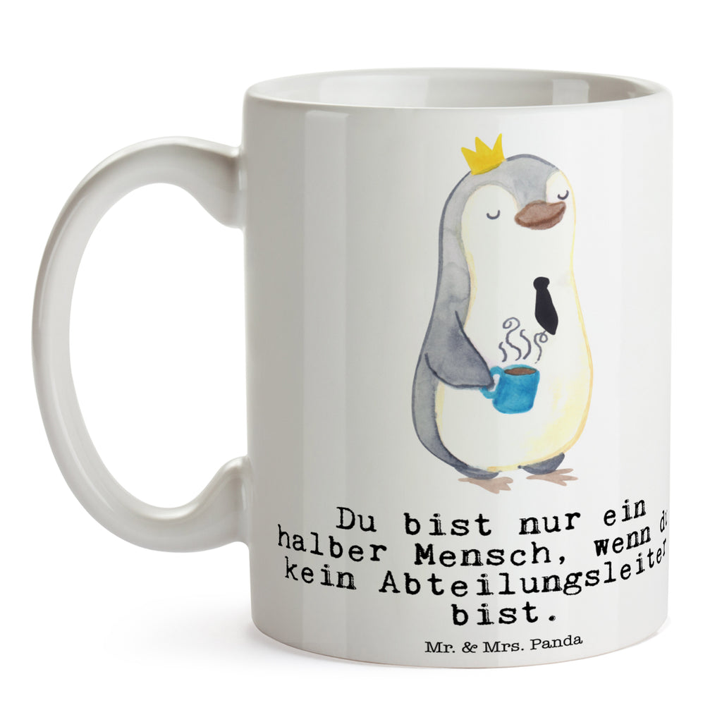 Tasse Abteilungsleiter mit Herz Abteilungsleiter, Teamleiter, Führungskraft Becher, Kaffeetasse, Kaffeebecher, Tee, Frühstück, Büro  Beruf, Ausbildung, Jubiläum, Abschied, Rente, Kollege, Kollegin, Geschenk, Schenken, Arbeitskollege, Mitarbeiter, Firma, Danke, Dankeschön