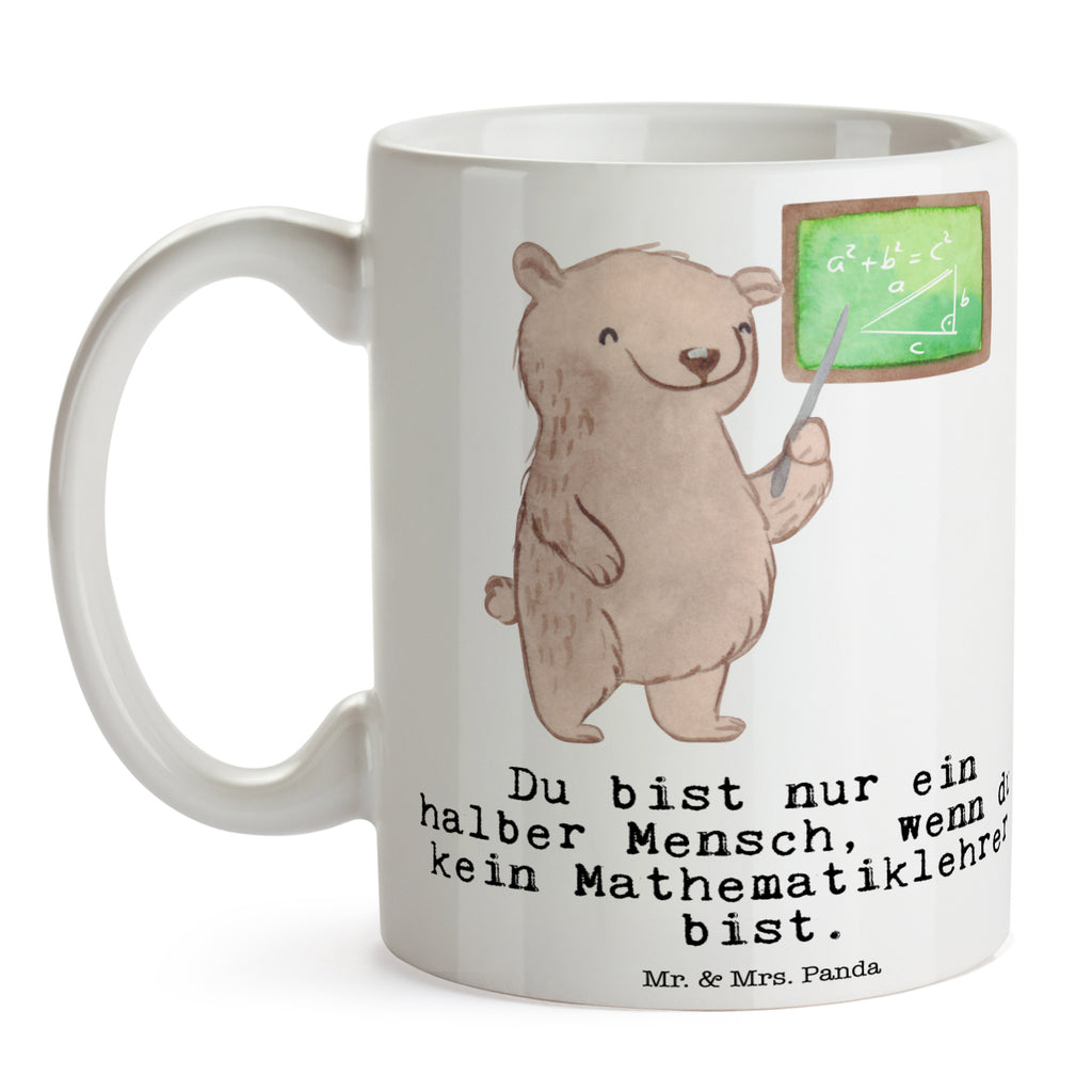 Tasse Mathematiklehrer mit Herz Mathematiklehrer, Lehramtstudent, Referendariat, Mathelehrer, Matheunterricht, Mathe, Lehrer Becher, Kaffeetasse, Kaffeebecher, Tee, Frühstück, Büro  Beruf, Ausbildung, Jubiläum, Abschied, Rente, Kollege, Kollegin, Geschenk, Schenken, Arbeitskollege, Mitarbeiter, Firma, Danke, Dankeschön