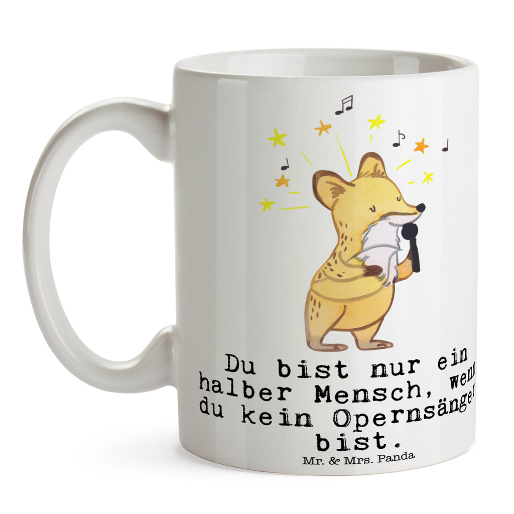 Tasse Opernsänger mit Herz  Becher, Kaffeetasse, Kaffeebecher, Tee, Frühstück, Büro  Beruf, Ausbildung, Jubiläum, Abschied, Rente, Kollege, Kollegin, Geschenk, Schenken, Arbeitskollege, Mitarbeiter, Firma, Danke, Dankeschön