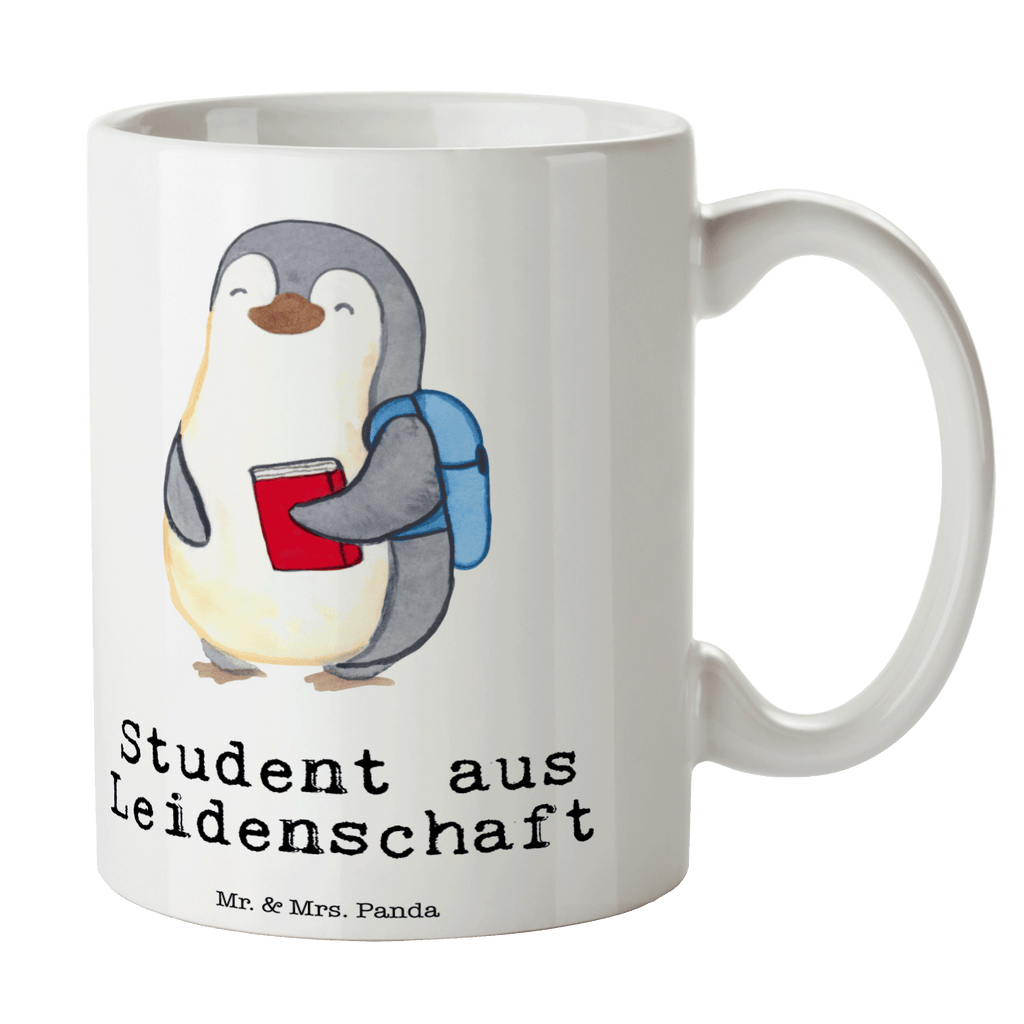 Tasse Student aus Leidenschaft  Becher, Kaffeetasse, Kaffeebecher, Tee, Frühstück, Büro  Beruf, Ausbildung, Jubiläum, Abschied, Rente, Kollege, Kollegin, Geschenk, Schenken, Arbeitskollege, Mitarbeiter, Firma, Danke, Dankeschön