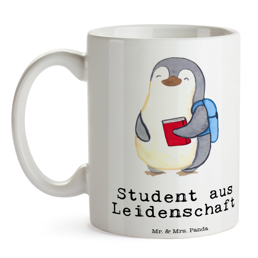 Tasse Student aus Leidenschaft  Becher, Kaffeetasse, Kaffeebecher, Tee, Frühstück, Büro  Beruf, Ausbildung, Jubiläum, Abschied, Rente, Kollege, Kollegin, Geschenk, Schenken, Arbeitskollege, Mitarbeiter, Firma, Danke, Dankeschön