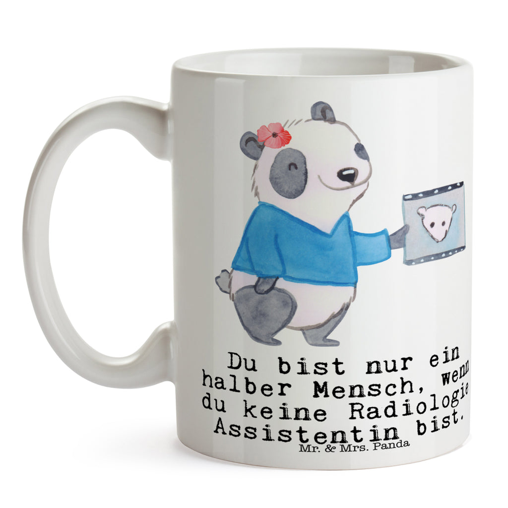 Tasse Radiologie Assistentin mit Herz  Becher, Kaffeetasse, Kaffeebecher, Tee, Frühstück, Büro  Beruf, Ausbildung, Jubiläum, Abschied, Rente, Kollege, Kollegin, Geschenk, Schenken, Arbeitskollege, Mitarbeiter, Firma, Danke, Dankeschön
