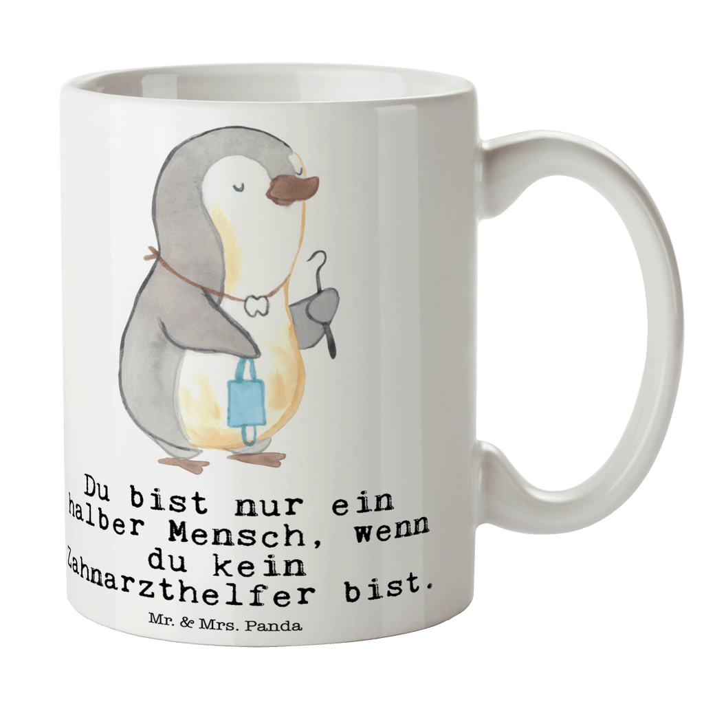 Tasse Zahnarzthelfer mit Herz  Becher, Kaffeetasse, Kaffeebecher, Tee, Frühstück, Büro  Beruf, Ausbildung, Jubiläum, Abschied, Rente, Kollege, Kollegin, Geschenk, Schenken, Arbeitskollege, Mitarbeiter, Firma, Danke, Dankeschön