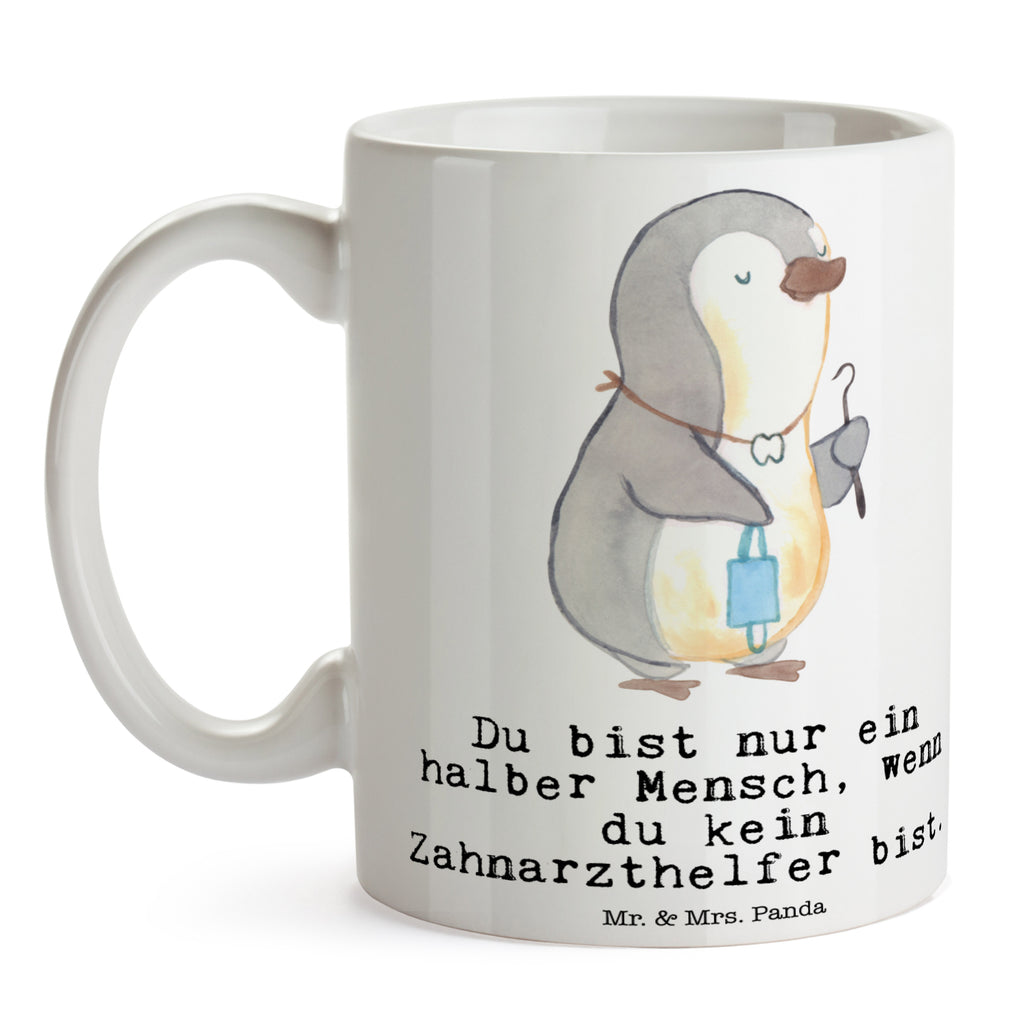 Tasse Zahnarzthelfer mit Herz  Becher, Kaffeetasse, Kaffeebecher, Tee, Frühstück, Büro  Beruf, Ausbildung, Jubiläum, Abschied, Rente, Kollege, Kollegin, Geschenk, Schenken, Arbeitskollege, Mitarbeiter, Firma, Danke, Dankeschön