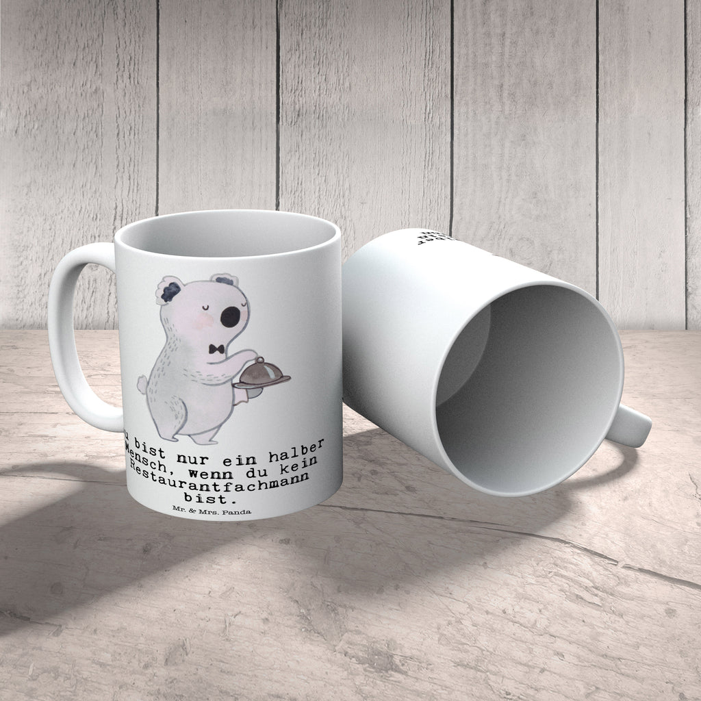 Tasse Restaurantfachmann mit Herz