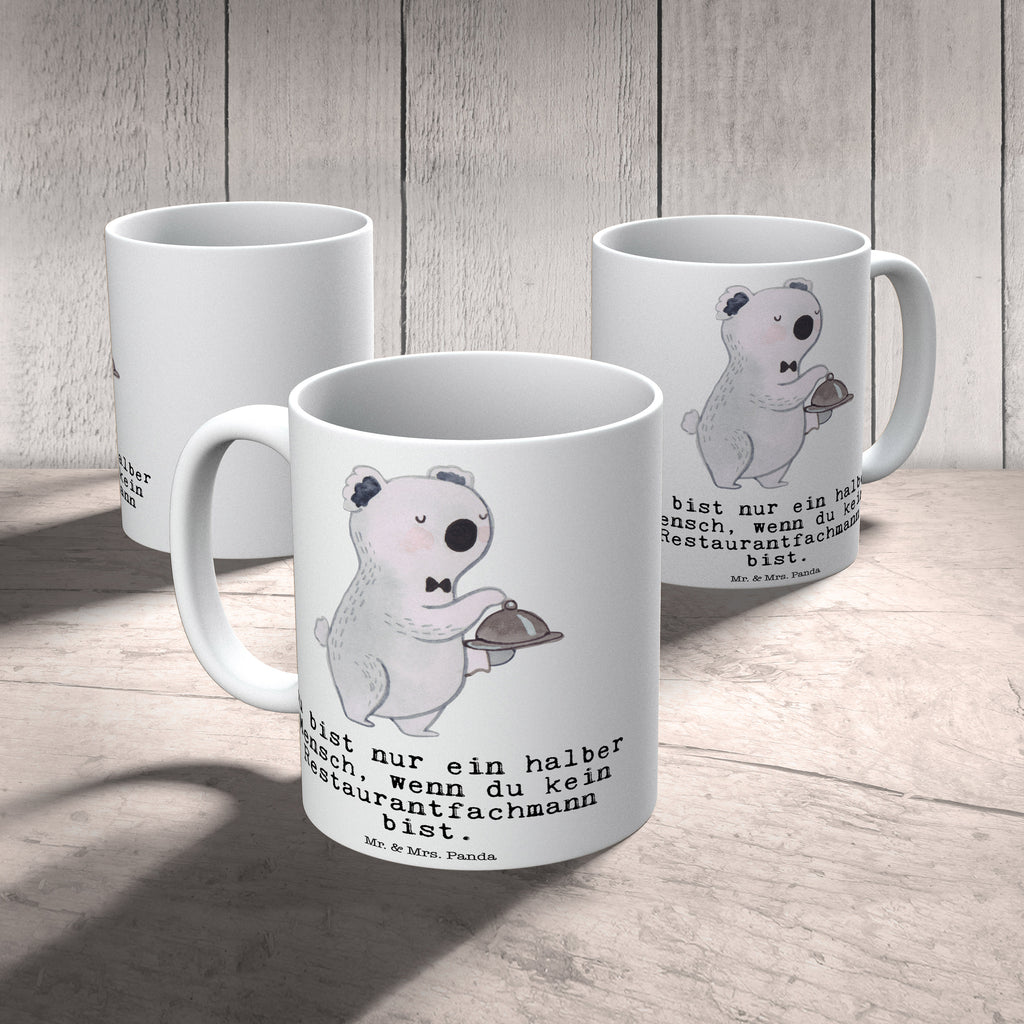 Tasse Restaurantfachmann mit Herz