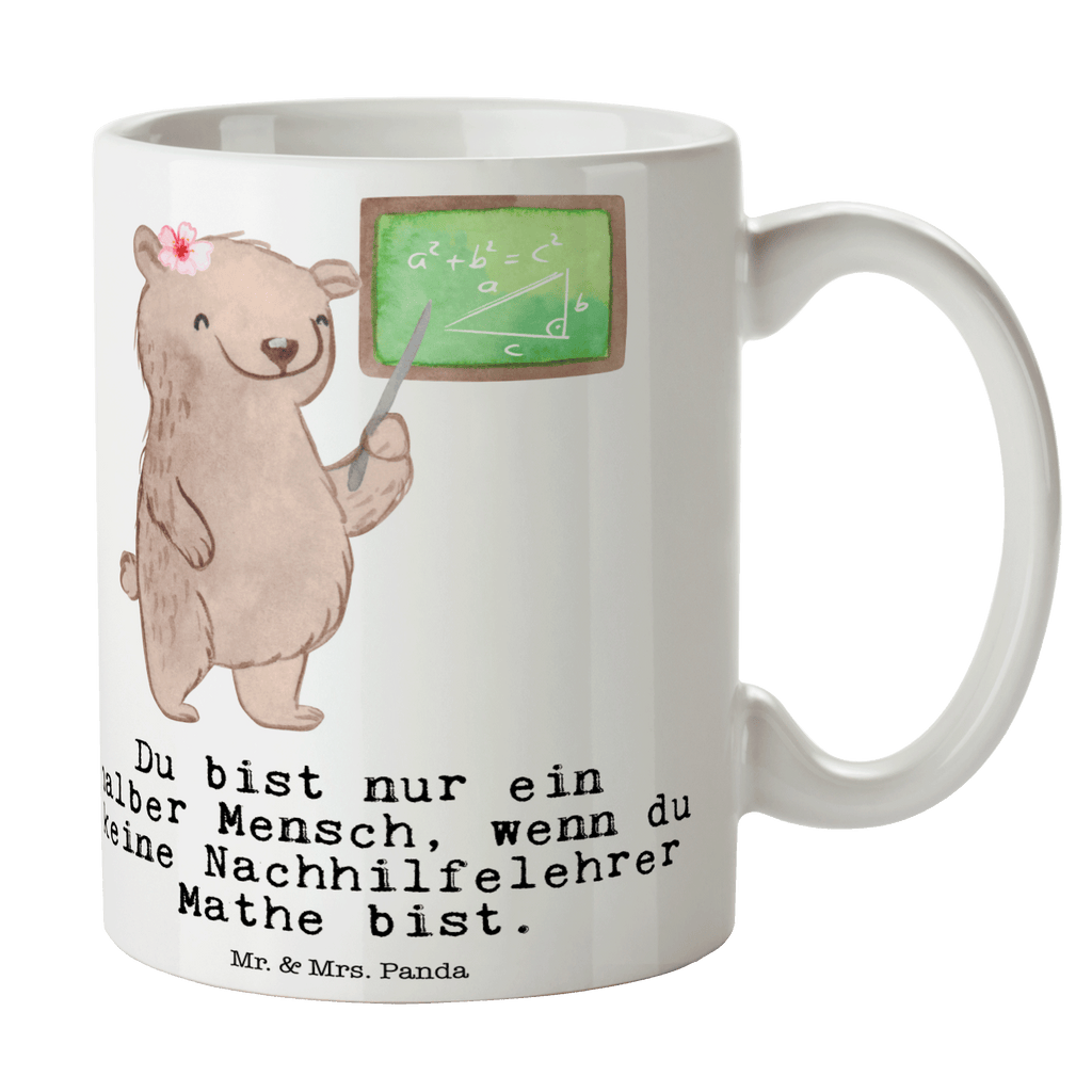 Tasse Nachhilfelehrer Mathe mit Herz Mathematik Nachhilfelehrer, Mathe Nachhilfe, Nachhilfeunterrricht,  Becher, Kaffeetasse, Kaffeebecher, Tee, Frühstück, Büro  Beruf, Ausbildung, Jubiläum, Abschied, Rente, Kollege, Kollegin, Geschenk, Schenken, Arbeitskollege, Mitarbeiter, Firma, Danke, Dankeschön