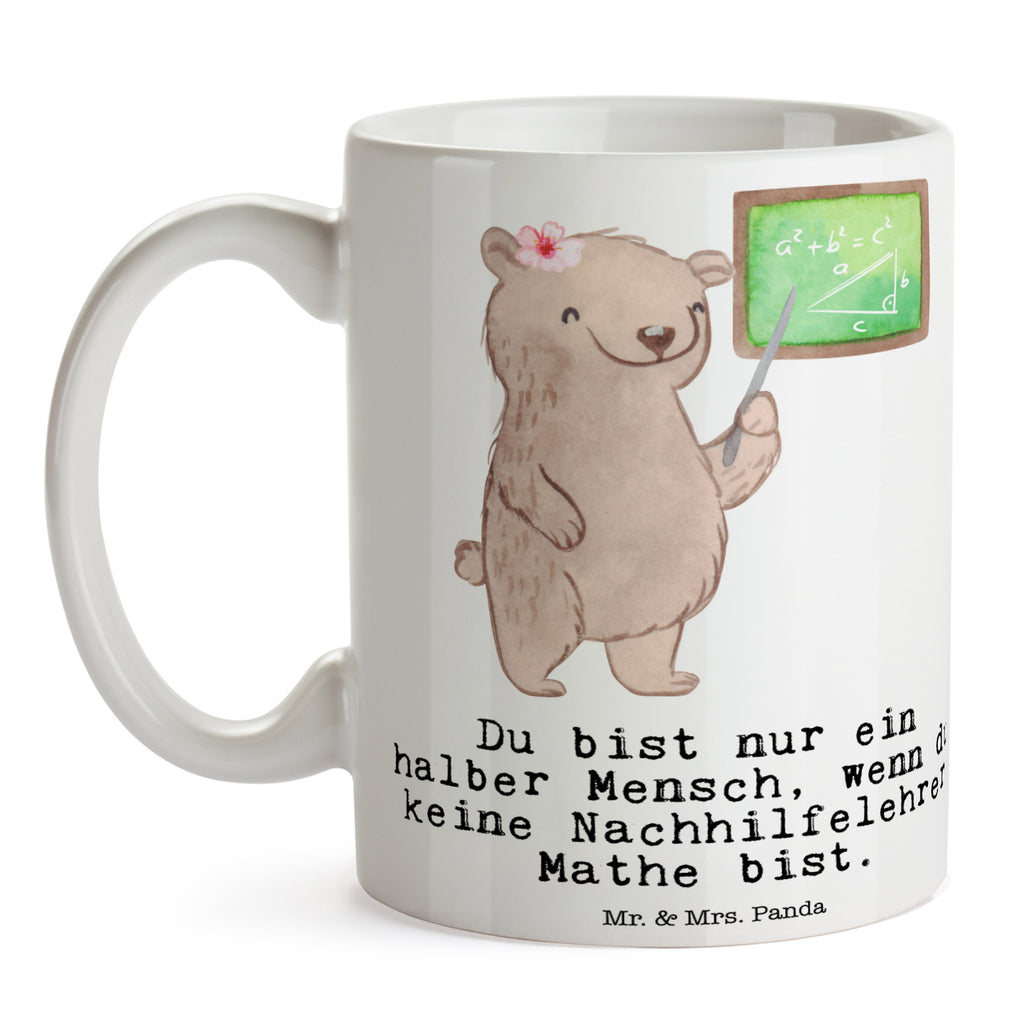 Tasse Nachhilfelehrer Mathe mit Herz Mathematik Nachhilfelehrer, Mathe Nachhilfe, Nachhilfeunterrricht,  Becher, Kaffeetasse, Kaffeebecher, Tee, Frühstück, Büro  Beruf, Ausbildung, Jubiläum, Abschied, Rente, Kollege, Kollegin, Geschenk, Schenken, Arbeitskollege, Mitarbeiter, Firma, Danke, Dankeschön