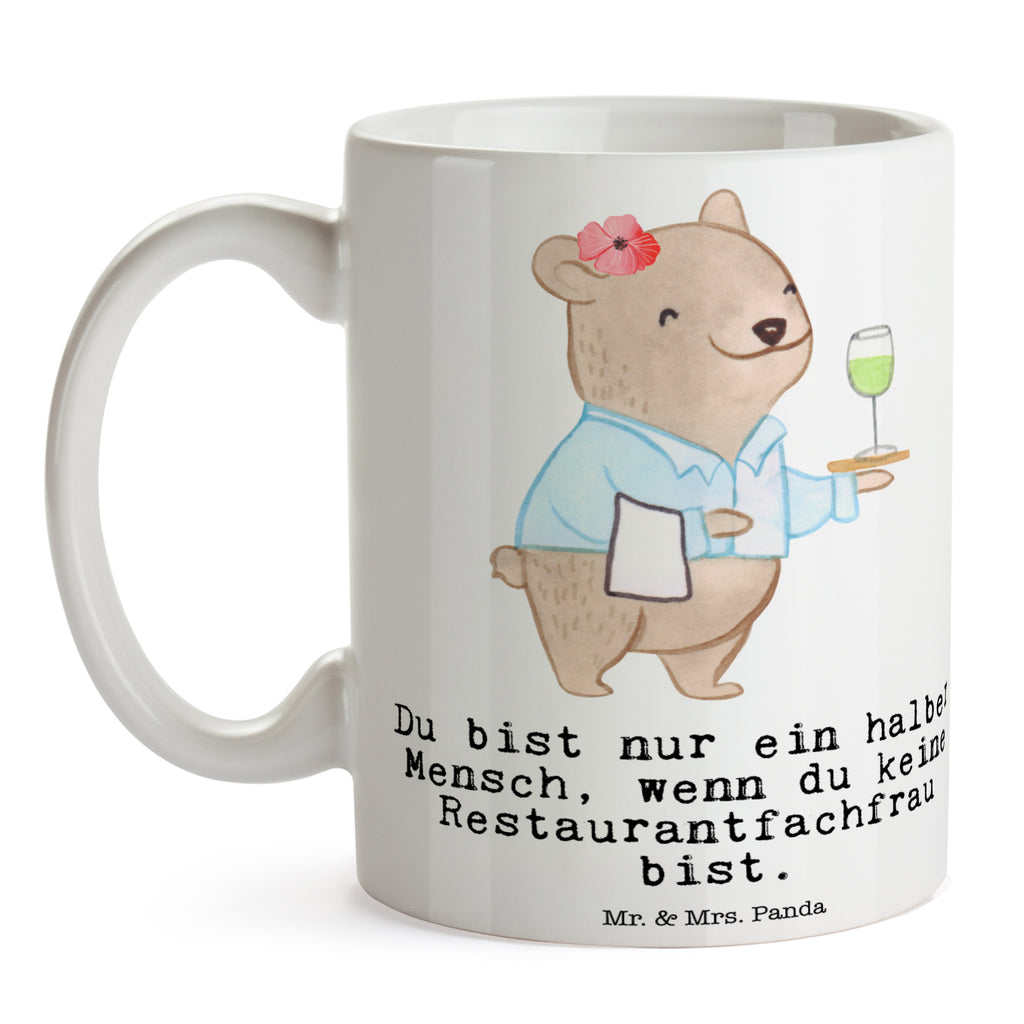Tasse Restaurantfachfrau mit Herz