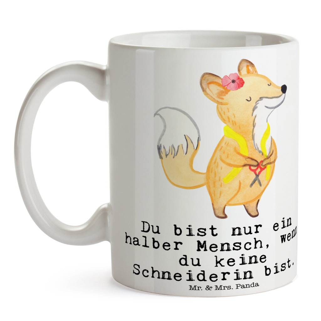 Tasse Schneiderin mit Herz  Becher, Kaffeetasse, Kaffeebecher, Tee, Frühstück, Büro  Beruf, Ausbildung, Jubiläum, Abschied, Rente, Kollege, Kollegin, Geschenk, Schenken, Arbeitskollege, Mitarbeiter, Firma, Danke, Dankeschön