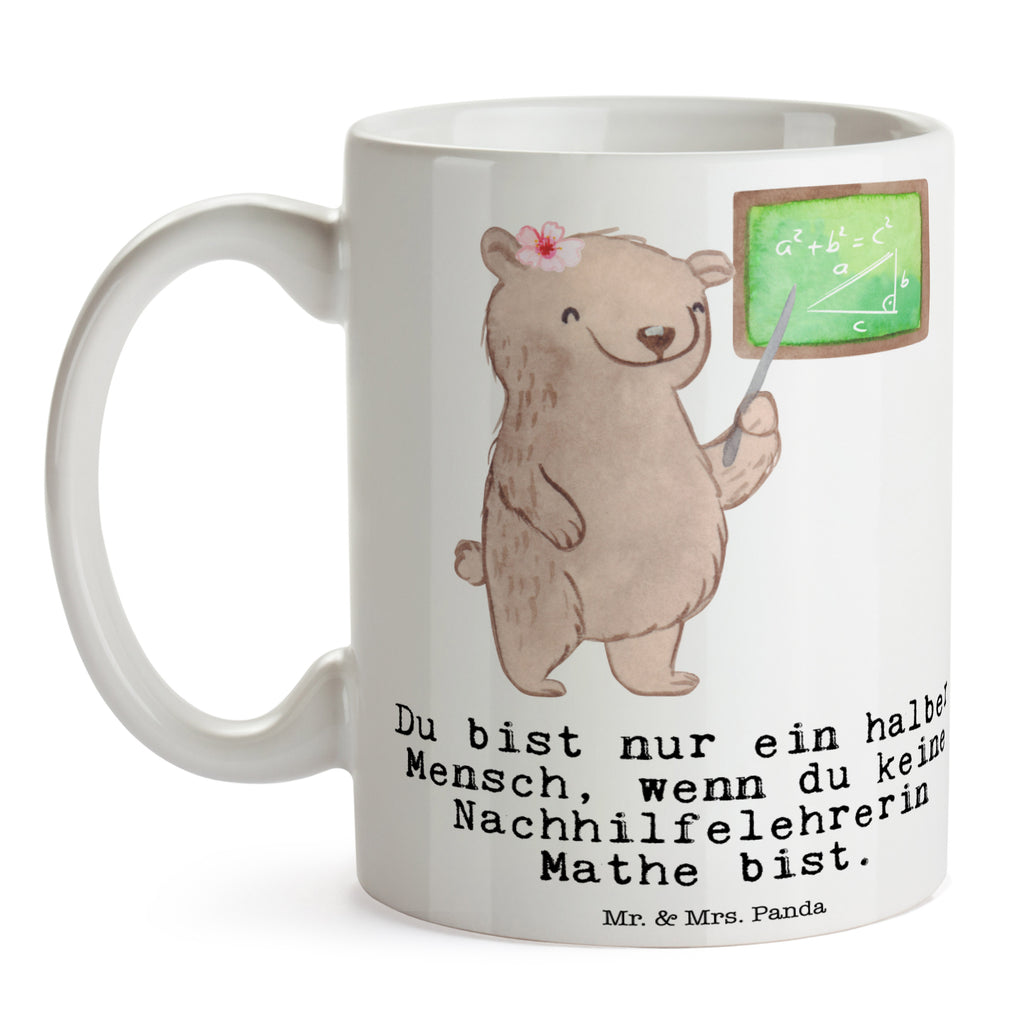 Tasse Nachhilfelehrerin Mathe mit Herz Mathematik Nachhilfelehrerin, Mathe Nachhilfe, Nachhilfeunterrricht,  Becher, Kaffeetasse, Kaffeebecher, Tee, Frühstück, Büro  Beruf, Ausbildung, Jubiläum, Abschied, Rente, Kollege, Kollegin, Geschenk, Schenken, Arbeitskollege, Mitarbeiter, Firma, Danke, Dankeschön