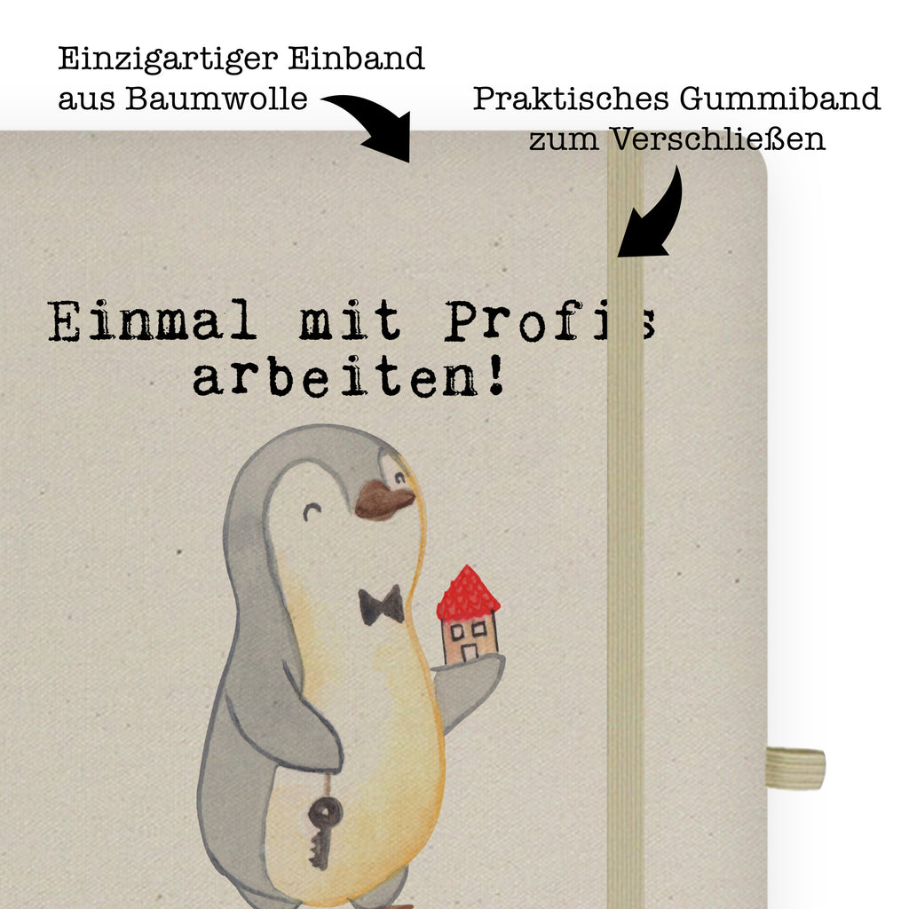 DIN A6 Baumwoll Notizbuch Immobilienkaufmann aus Leidenschaft Notizen, Eintragebuch, Tagebuch, Notizblock, Adressbuch, Journal, Kladde, Skizzenbuch, Notizheft, Schreibbuch, Schreibheft, Beruf, Ausbildung, Jubiläum, Abschied, Rente, Kollege, Kollegin, Geschenk, Schenken, Arbeitskollege, Mitarbeiter, Firma, Danke, Dankeschön, Immobilienmakler, Immobilienhändler, Immobilienkaufmann, Immobilienbüro