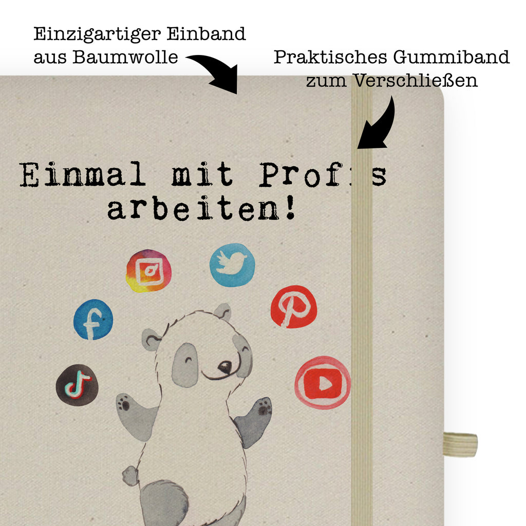 DIN A5 Baumwoll Notizbuch Social Media Manager aus Leidenschaft Notizen, Eintragebuch, Tagebuch, Notizblock, Adressbuch, Journal, Kladde, Skizzenbuch, Notizheft, Schreibbuch, Schreibheft, Beruf, Ausbildung, Jubiläum, Abschied, Rente, Kollege, Kollegin, Geschenk, Schenken, Arbeitskollege, Mitarbeiter, Firma, Danke, Dankeschön