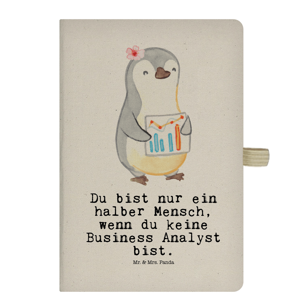 DIN A6 Baumwoll Notizbuch Business Analyst mit Herz Notizen, Eintragebuch, Tagebuch, Notizblock, Adressbuch, Journal, Kladde, Skizzenbuch, Notizheft, Schreibbuch, Schreibheft, Beruf, Ausbildung, Jubiläum, Abschied, Rente, Kollege, Kollegin, Geschenk, Schenken, Arbeitskollege, Mitarbeiter, Firma, Danke, Dankeschön