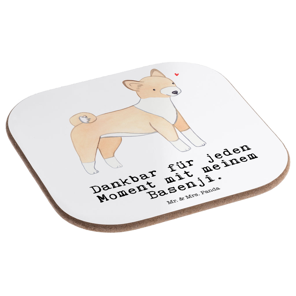 Quadratische Untersetzer Basenji Moment Bierdeckel, Glasuntersetzer, Untersetzer Gläser, Getränkeuntersetzer, Hund, Hunderasse, Rassehund, Hundebesitzer, Geschenk, Tierfreund, Schenken, Welpe, Kongo-Terrier, Basenji
