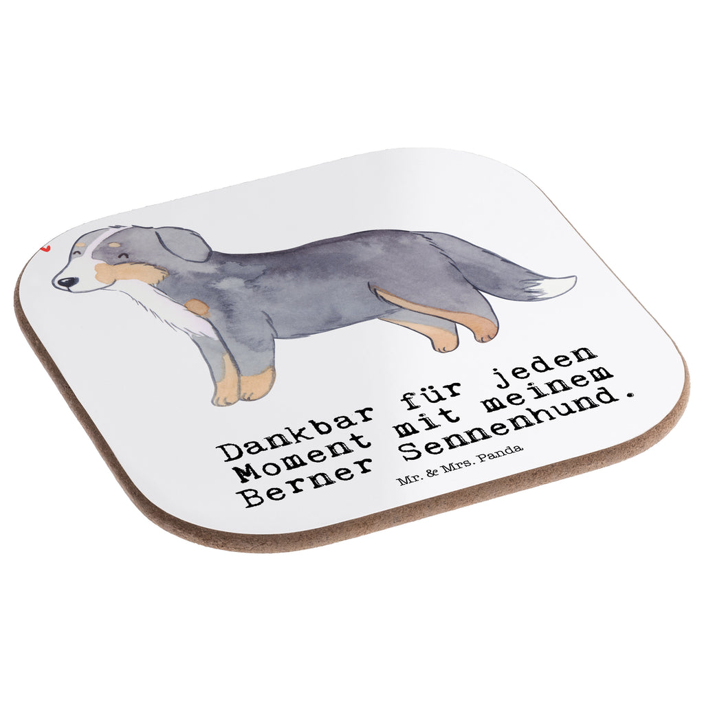 Quadratische Untersetzer Berner Sennenhund Moment Bierdeckel, Glasuntersetzer, Untersetzer Gläser, Getränkeuntersetzer, Hund, Hunderasse, Rassehund, Hundebesitzer, Geschenk, Tierfreund, Schenken, Welpe, Dürrbächler, Berner Sennenhund