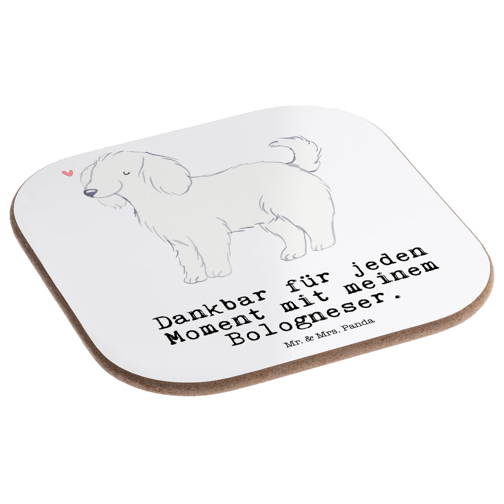 Quadratische Untersetzer Bologneser Moment Bierdeckel, Glasuntersetzer, Untersetzer Gläser, Getränkeuntersetzer, Hund, Hunderasse, Rassehund, Hundebesitzer, Geschenk, Tierfreund, Schenken, Welpe, Bologneser