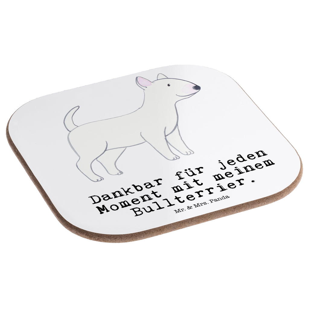 Quadratische Untersetzer Bullterrier Moment Bierdeckel, Glasuntersetzer, Untersetzer Gläser, Getränkeuntersetzer, Hund, Hunderasse, Rassehund, Hundebesitzer, Geschenk, Tierfreund, Schenken, Welpe, Bullterrier