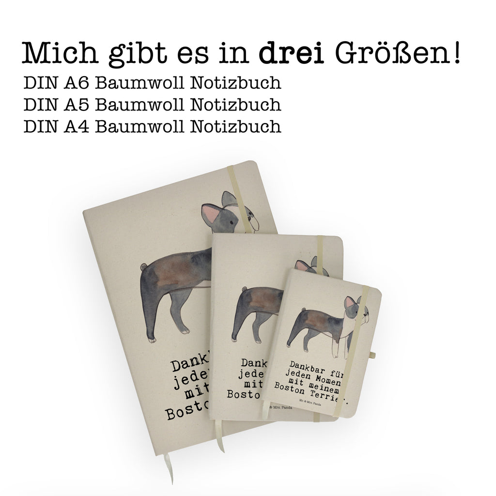 DIN A4 Baumwoll Notizbuch Boston Terrier Moment Notizen, Eintragebuch, Tagebuch, Notizblock, Adressbuch, Journal, Kladde, Skizzenbuch, Notizheft, Schreibbuch, Schreibheft, Hund, Hunderasse, Rassehund, Hundebesitzer, Geschenk, Tierfreund, Schenken, Welpe, Boston Terrier