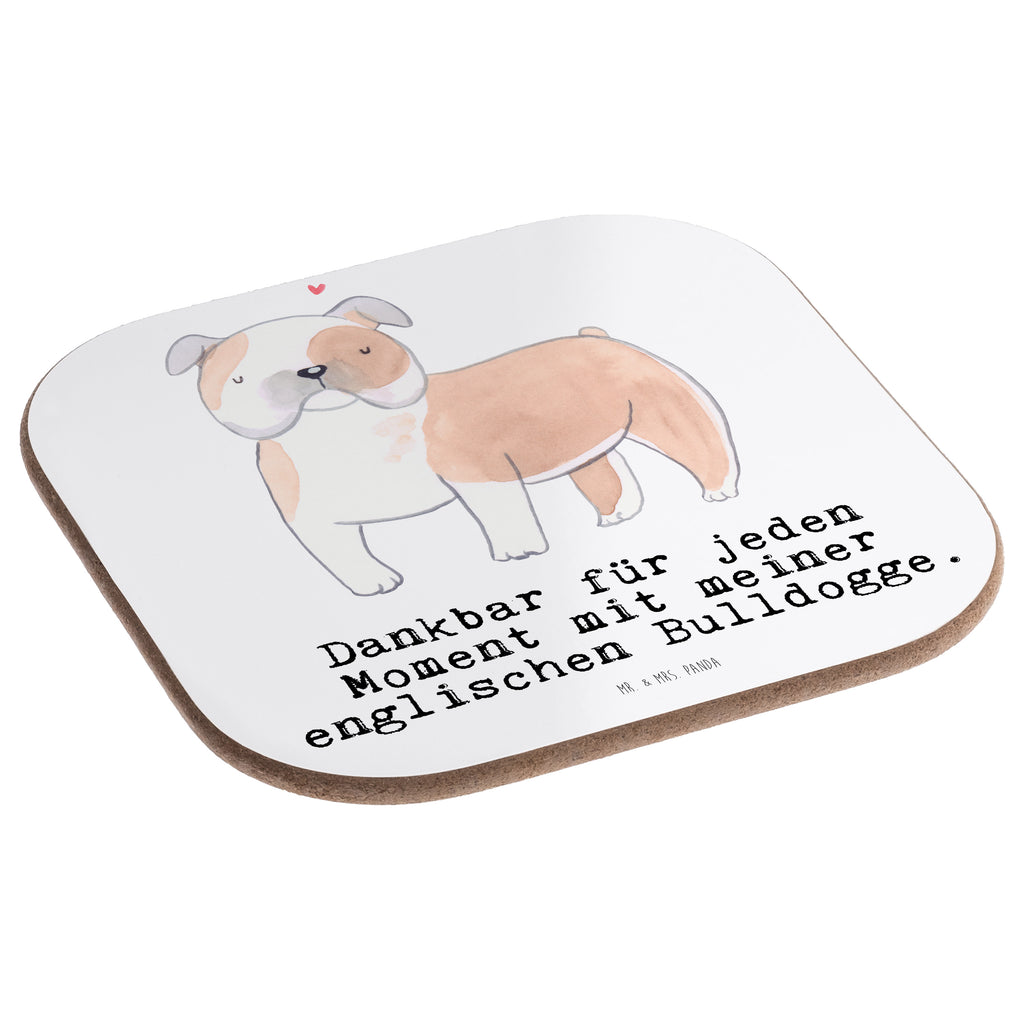 Quadratische Untersetzer Englische Bulldogge Moment Bierdeckel, Glasuntersetzer, Untersetzer Gläser, Getränkeuntersetzer, Hund, Hunderasse, Rassehund, Hundebesitzer, Geschenk, Tierfreund, Schenken, Welpe, Englische Bulldogge