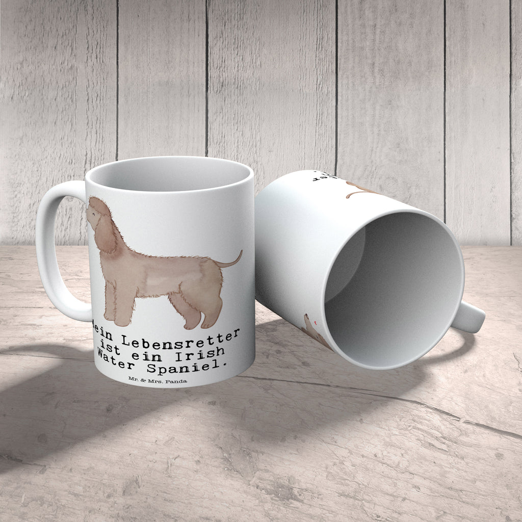 Tasse Irish Water Spaniel Lebensretter Irish Water Spaniel, Jagdhund Becher, Kaffeetasse, Kaffeebecher, Tee, Frühstück, Büro  Hund, Hunderasse, Rassehund, Hundebesitzer, Geschenk, Tierfreund, Schenken, Welpe