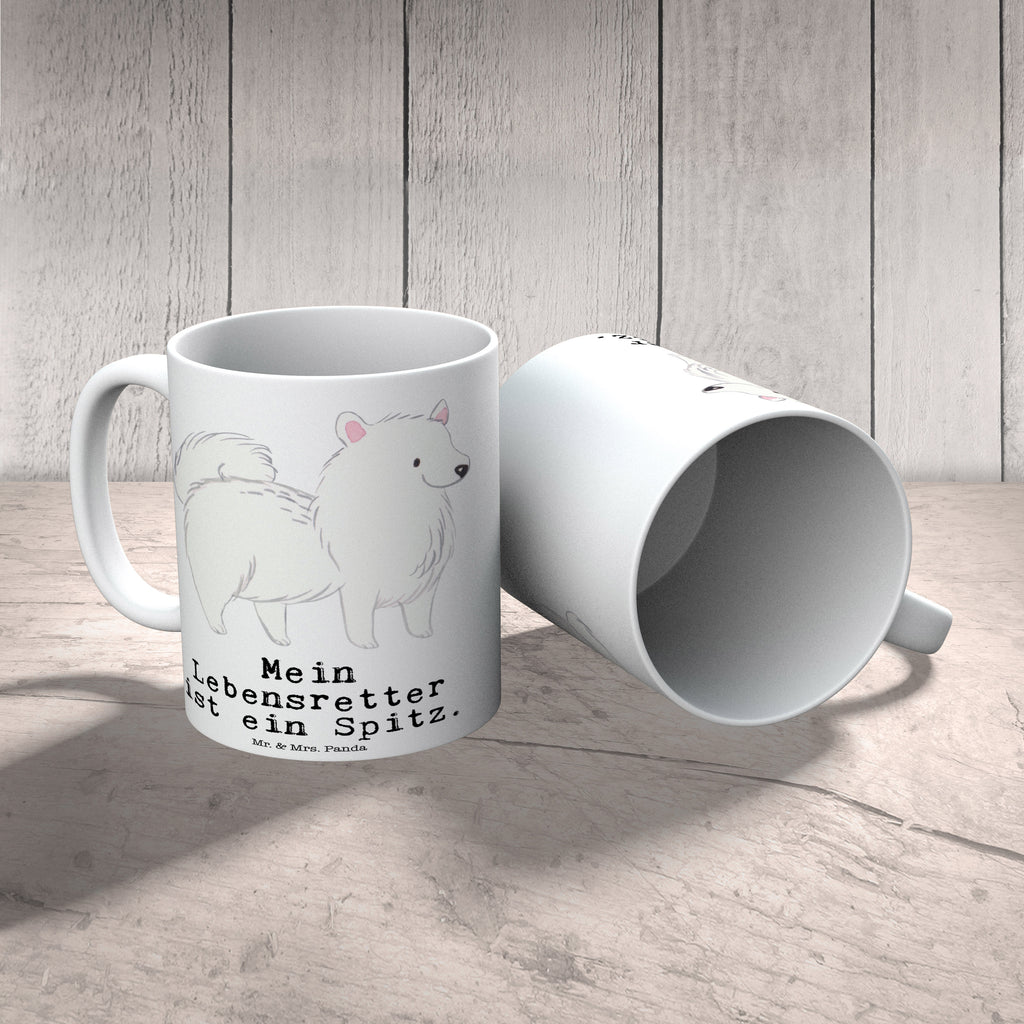 Tasse Spitz Lebensretter Spitz Becher, Kaffeetasse, Kaffeebecher, Tee, Frühstück, Büro  Hund, Hunderasse, Rassehund, Hundebesitzer, Geschenk, Tierfreund, Schenken, Welpe
