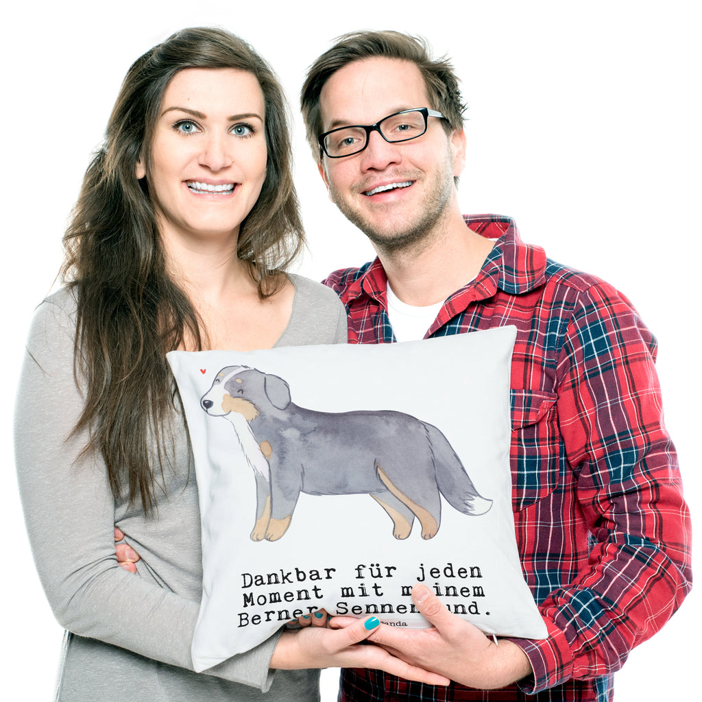 40x40 Kissen Berner Sennenhund Moment Kissenhülle, Kopfkissen, Sofakissen, Dekokissen, Motivkissen, Hund, Hunderasse, Rassehund, Hundebesitzer, Geschenk, Tierfreund, Schenken, Welpe, Dürrbächler, Berner Sennenhund
