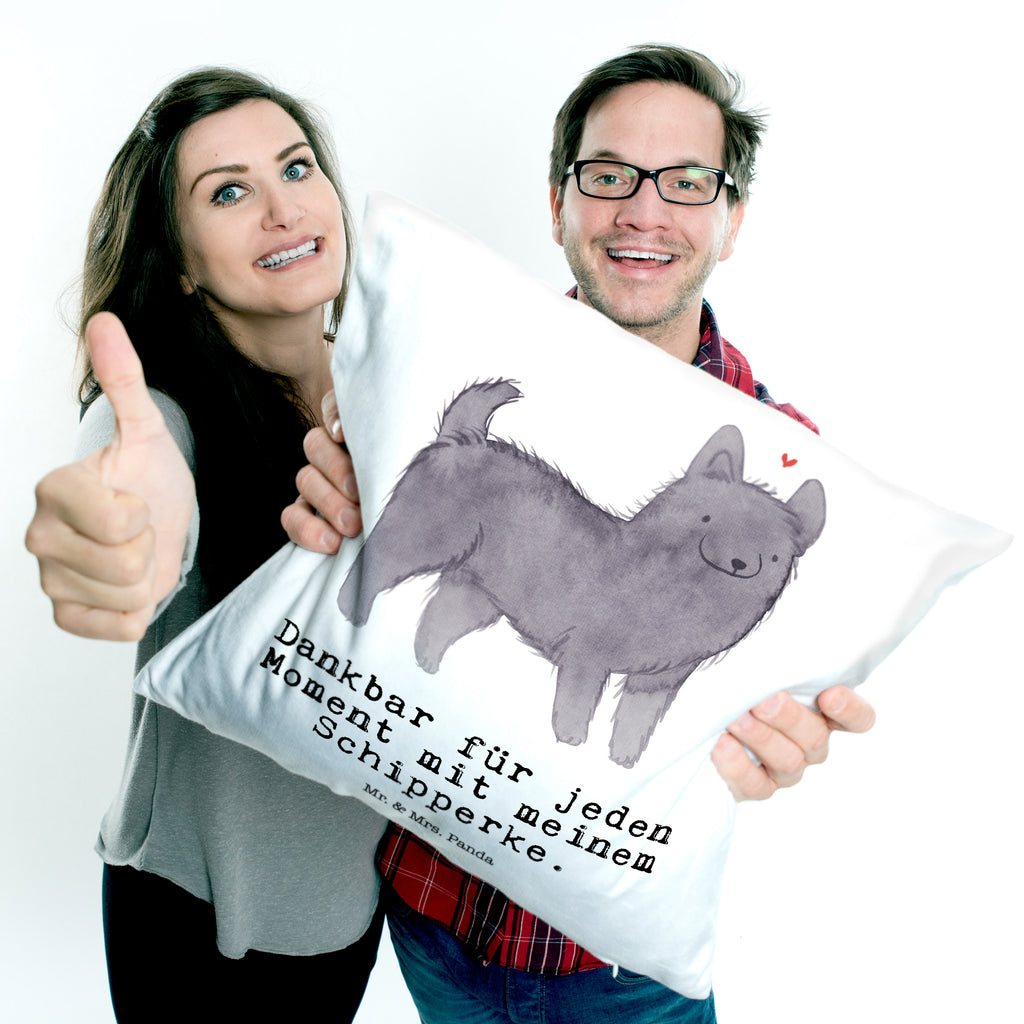 40x40 Kissen Schipperke Moment Kissenhülle, Kopfkissen, Sofakissen, Dekokissen, Motivkissen, Hund, Hunderasse, Rassehund, Hundebesitzer, Geschenk, Tierfreund, Schenken, Welpe, Schipperke, belgische Hunderasse