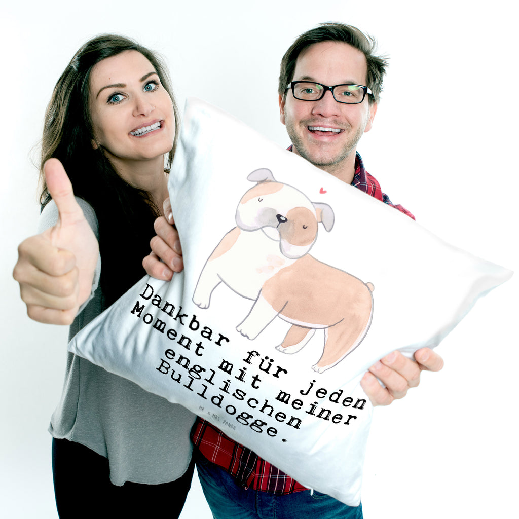 40x40 Kissen Englische Bulldogge Moment Kissenhülle, Kopfkissen, Sofakissen, Dekokissen, Motivkissen, Hund, Hunderasse, Rassehund, Hundebesitzer, Geschenk, Tierfreund, Schenken, Welpe, Englische Bulldogge