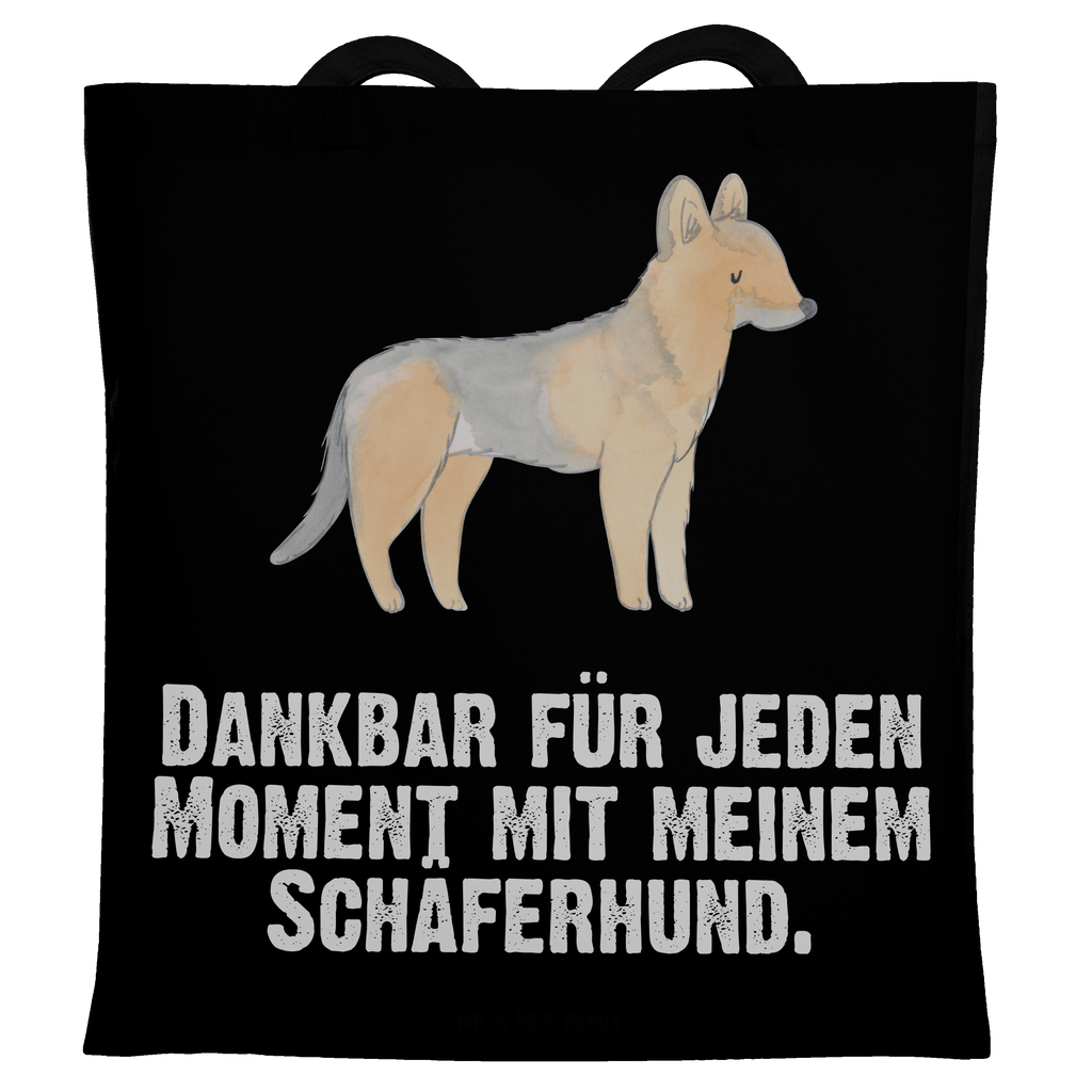 Tragetasche Schäferhund Moment Beuteltasche, Beutel, Einkaufstasche, Jutebeutel, Stoffbeutel, Hund, Hunderasse, Rassehund, Hundebesitzer, Geschenk, Tierfreund, Schenken, Welpe, Schäferhund, Deutscher Schäferhund
