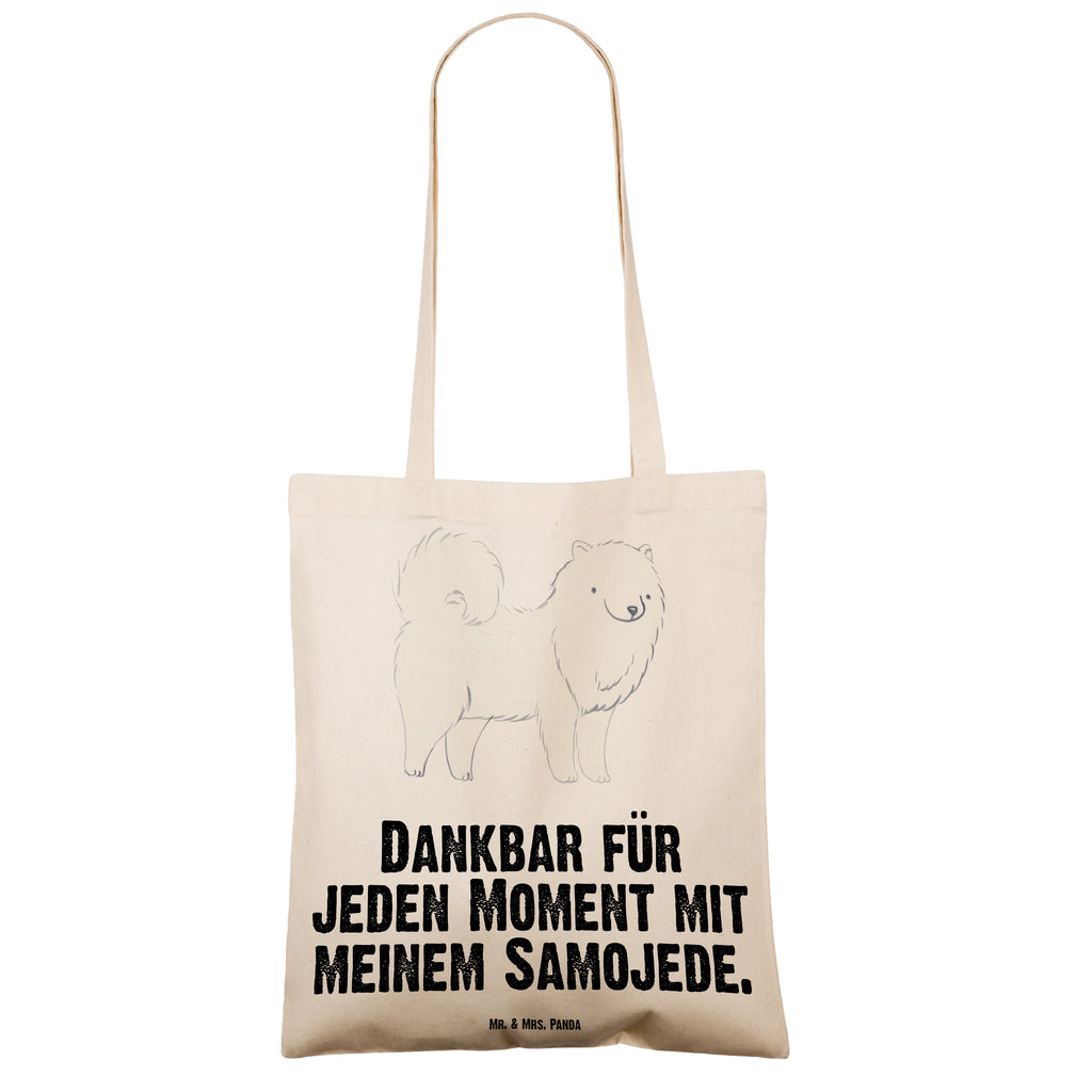 Tragetasche Samojede Moment Beuteltasche, Beutel, Einkaufstasche, Jutebeutel, Stoffbeutel, Hund, Hunderasse, Rassehund, Hundebesitzer, Geschenk, Tierfreund, Schenken, Welpe, Samojede, Samojedenhund, Samojedenspitz