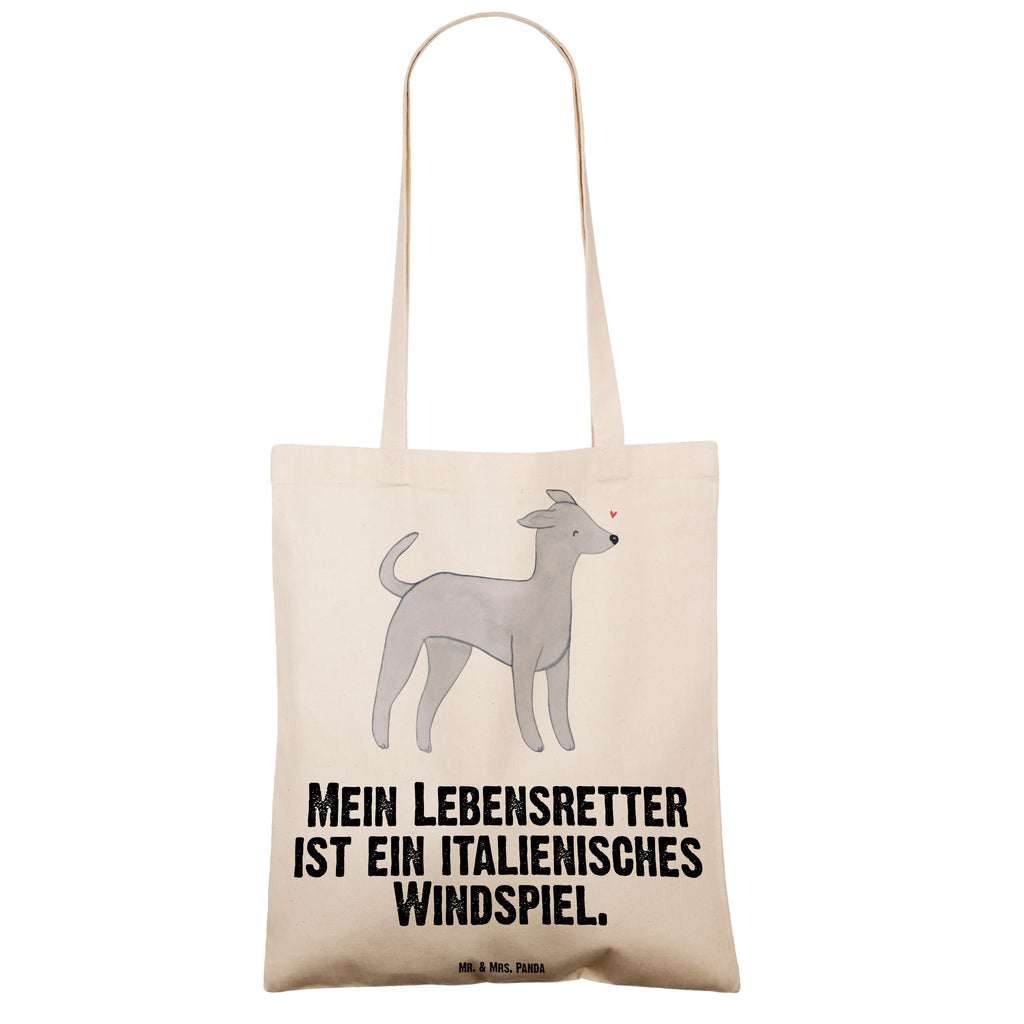 Tragetasche Italienisches Windspiel Lebensretter Beuteltasche, Beutel, Einkaufstasche, Jutebeutel, Stoffbeutel, Hund, Hunderasse, Rassehund, Hundebesitzer, Geschenk, Tierfreund, Schenken, Welpe, Italienisches Windspiel, Windhund, Italian Greyhound
