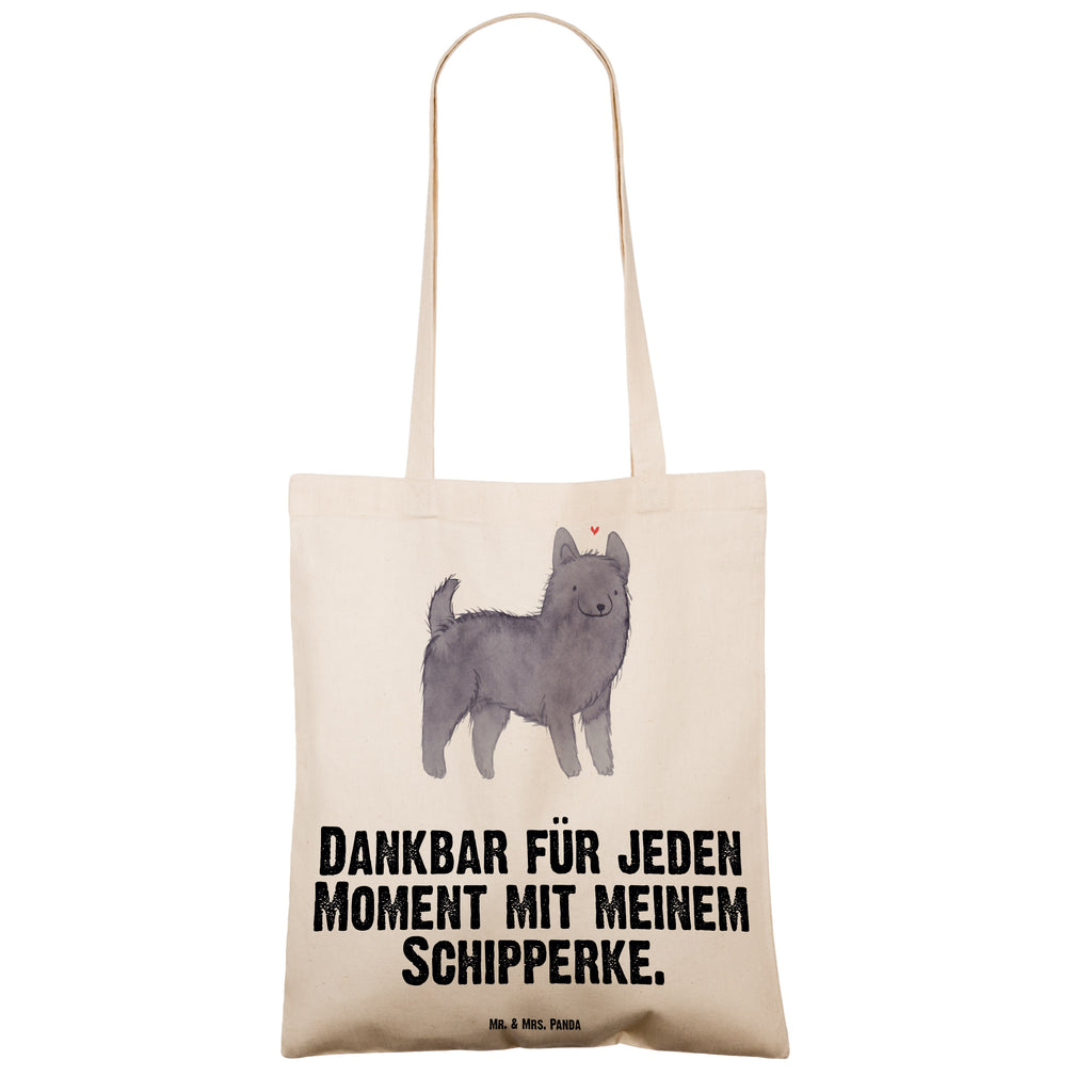 Tragetasche Schipperke Moment Beuteltasche, Beutel, Einkaufstasche, Jutebeutel, Stoffbeutel, Hund, Hunderasse, Rassehund, Hundebesitzer, Geschenk, Tierfreund, Schenken, Welpe, Schipperke, belgische Hunderasse