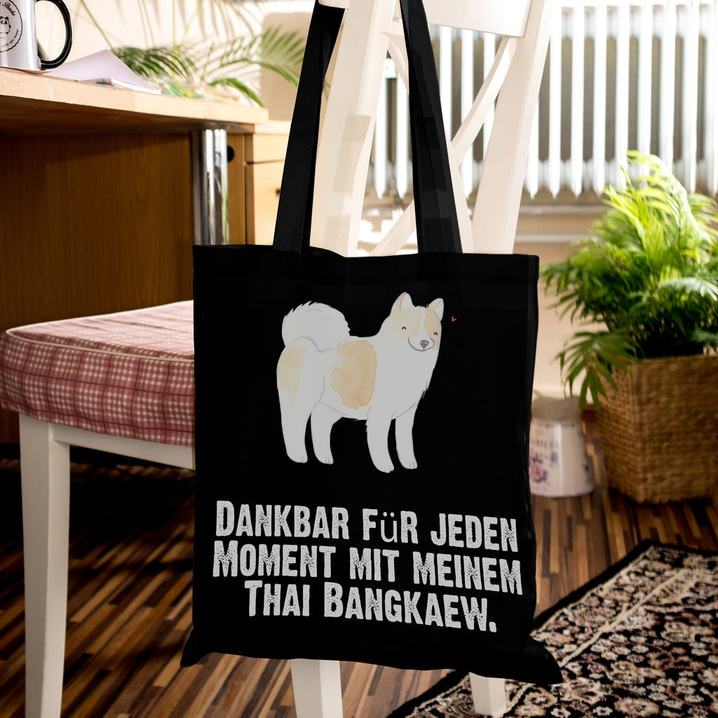 Tragetasche Thai Bangkaew Moment Beuteltasche, Beutel, Einkaufstasche, Jutebeutel, Stoffbeutel, Hund, Hunderasse, Rassehund, Hundebesitzer, Geschenk, Tierfreund, Schenken, Welpe, Thai Bangkaew Dog