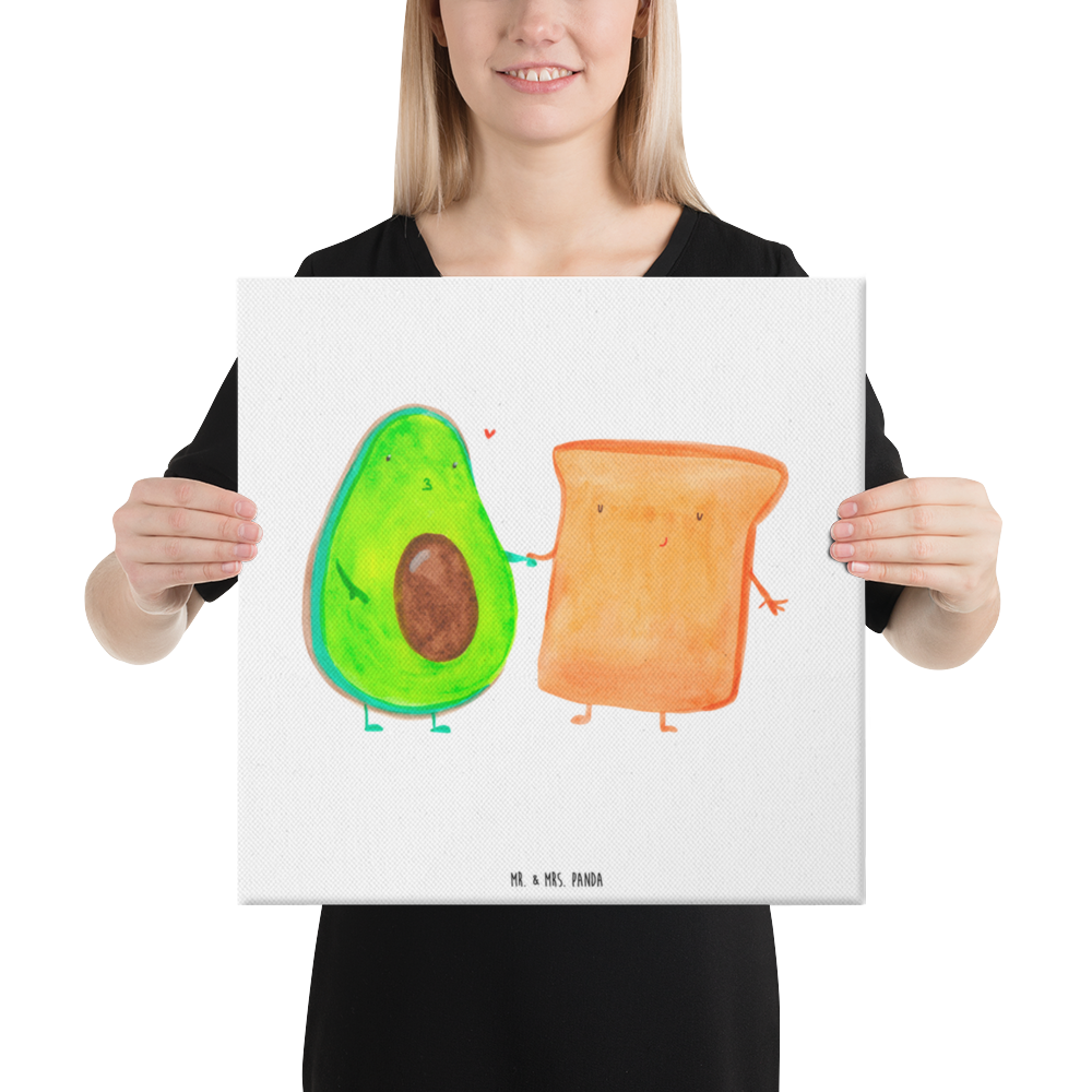 Leinwand Bild Avocado + Toast Leinwand, Bild, Kunstdruck, Wanddeko, Dekoration, Avocado, Veggie, Vegan, Gesund, Toast, Toastbrot, Liebespaar, Pärchen, Freund, Freundin, Verlobt, Verlobungsparty, Hochzeit, Hochzeitsgeschenk, Jahrestag, Jahrestagsgeschenk