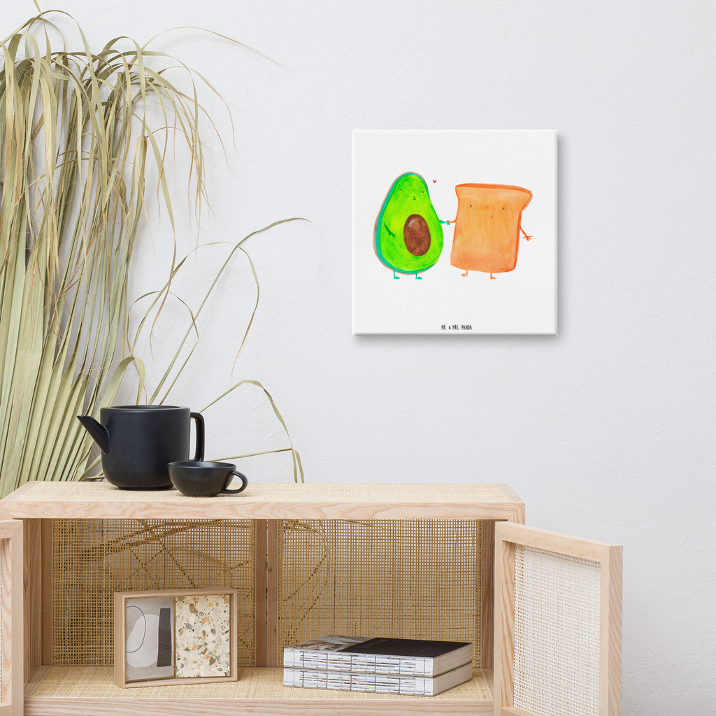 Leinwand Bild Avocado + Toast Leinwand, Bild, Kunstdruck, Wanddeko, Dekoration, Avocado, Veggie, Vegan, Gesund, Toast, Toastbrot, Liebespaar, Pärchen, Freund, Freundin, Verlobt, Verlobungsparty, Hochzeit, Hochzeitsgeschenk, Jahrestag, Jahrestagsgeschenk