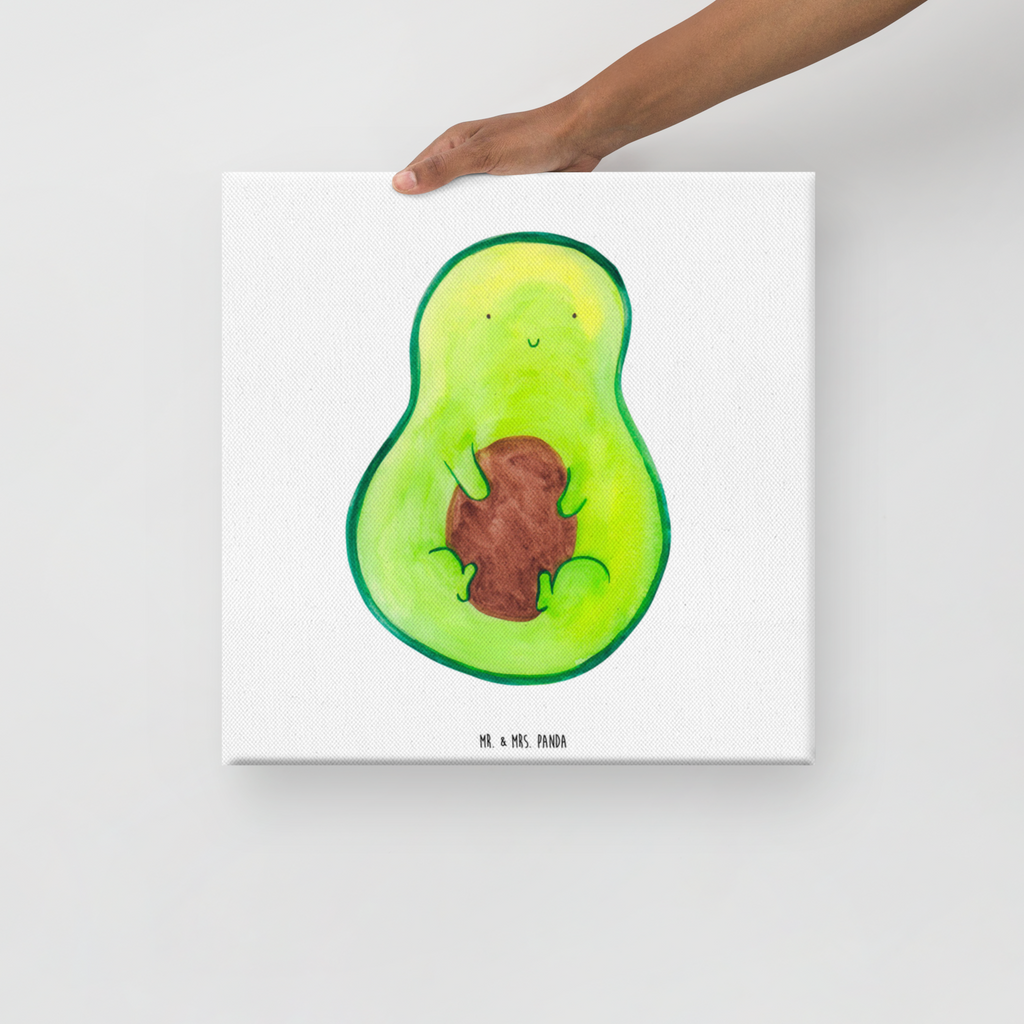 Leinwand Bild Avocado mit Kern Leinwand, Bild, Kunstdruck, Wanddeko, Dekoration, Avocado, Veggie, Vegan, Gesund, Avokado, Avocadokern, Kern, Pflanze, Spruch Leben