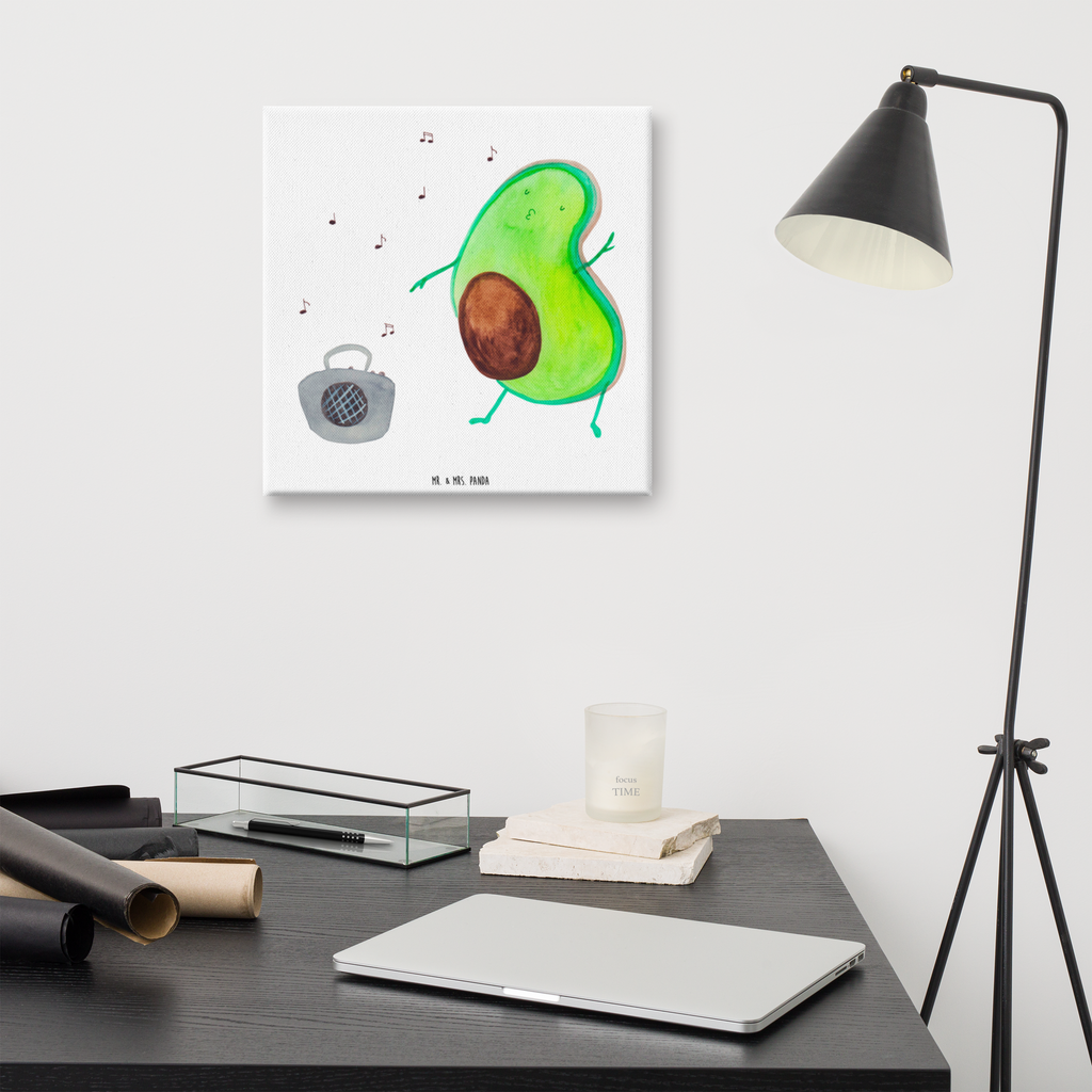 Leinwand Bild Avocado tanzt Leinwand, Bild, Kunstdruck, Wanddeko, Dekoration, Avocado, Veggie, Vegan, Gesund