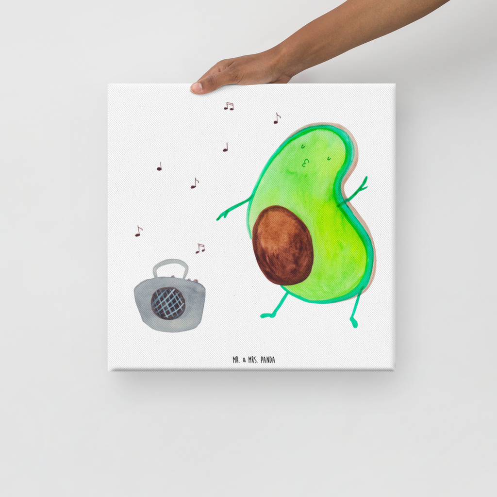 Leinwand Bild Avocado tanzt Leinwand, Bild, Kunstdruck, Wanddeko, Dekoration, Avocado, Veggie, Vegan, Gesund