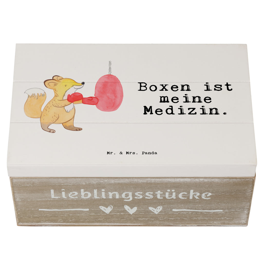 Holzkiste Fuchs Boxen Medizin Holzkiste, Kiste, Schatzkiste, Truhe, Schatulle, XXL, Erinnerungsbox, Erinnerungskiste, Dekokiste, Aufbewahrungsbox, Geschenk, Sport, Sportart, Hobby, Schenken, Danke, Dankeschön, Auszeichnung, Gewinn, Sportler, Boxen, Boxkampf, Boxtraining