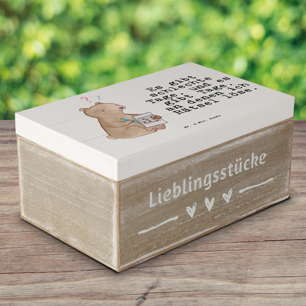 Holzkiste Bär Rätsel lösen Tage Holzkiste, Kiste, Schatzkiste, Truhe, Schatulle, XXL, Erinnerungsbox, Erinnerungskiste, Dekokiste, Aufbewahrungsbox, Geschenk, Sport, Sportart, Hobby, Schenken, Danke, Dankeschön, Auszeichnung, Gewinn, Sportler, Rätsel lösen, Kreuzworträtsel lösen, Knobeln, Gedächtnistraining, Gedächtnissport